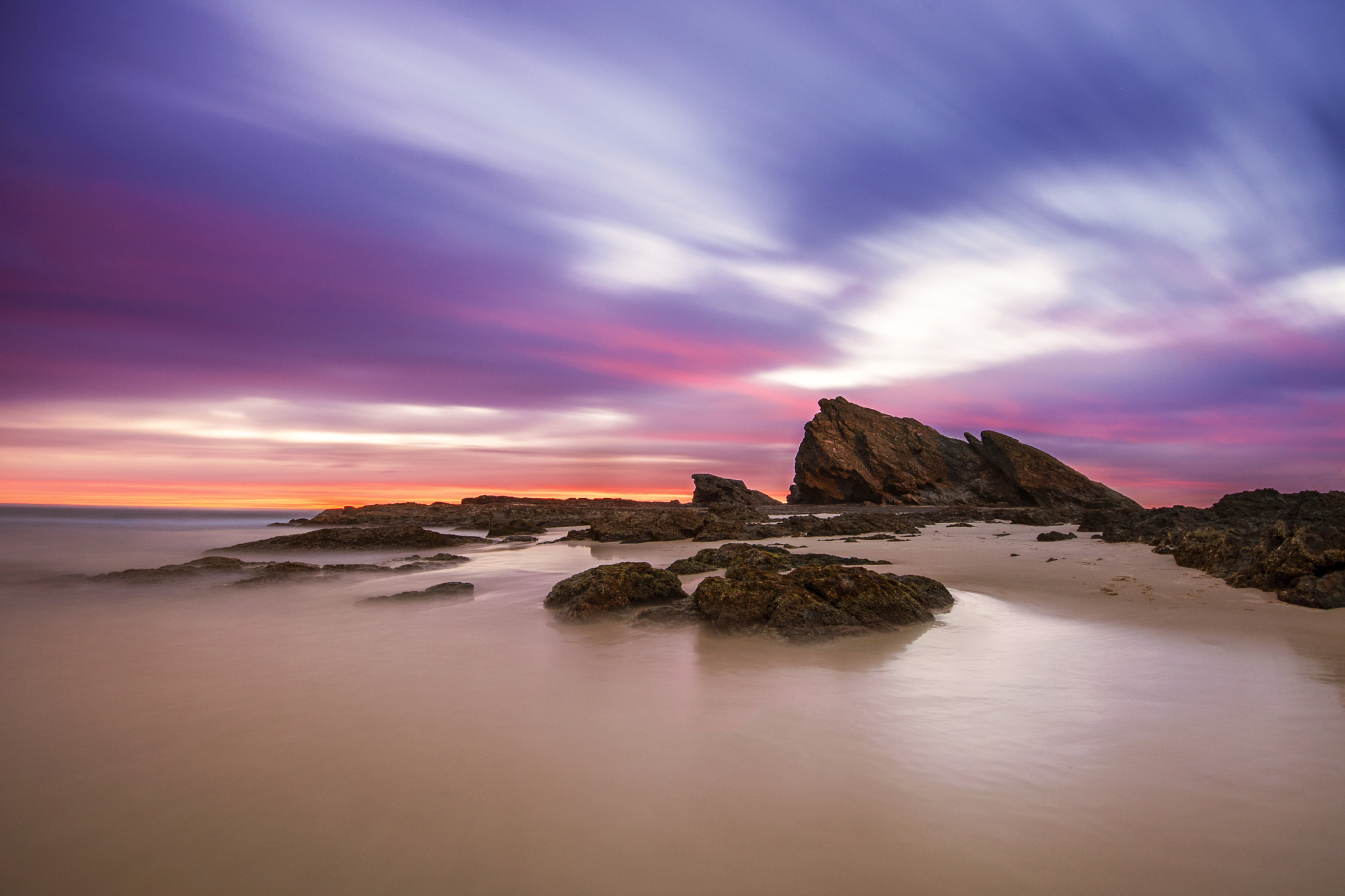 Sigma 8-16mm F4.5-5.6 DC HSM sample photo. Currumbin dawn photography