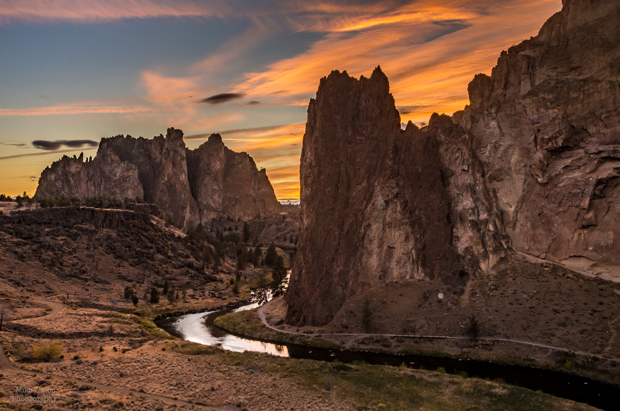 Pentax smc DA* 16-50mm F2.8 ED AL (IF) SDM sample photo. Smith rock sunset photography