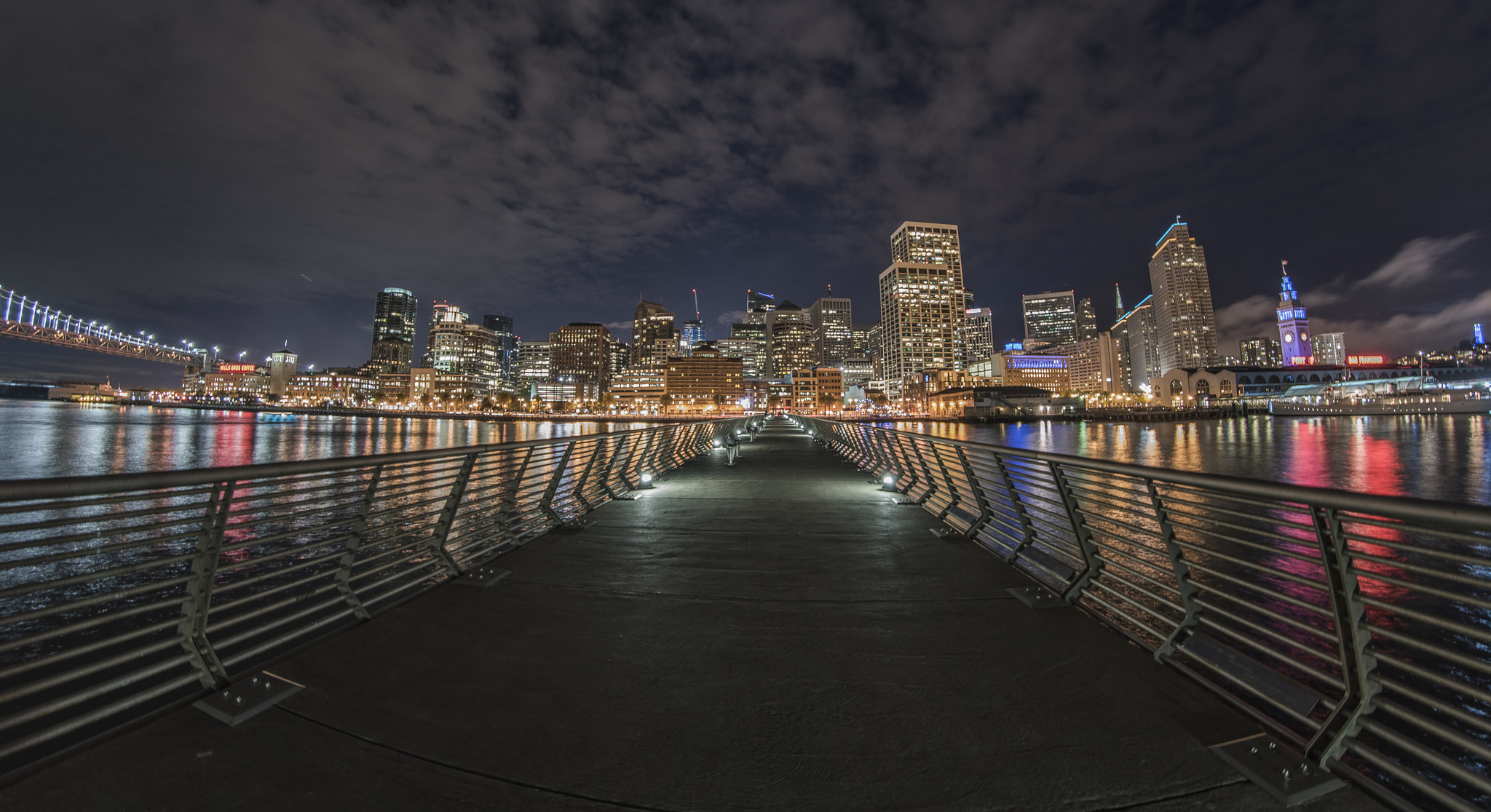 Samyang 12mm F2.8 ED AS NCS Fisheye sample photo. San francisco skyline photography