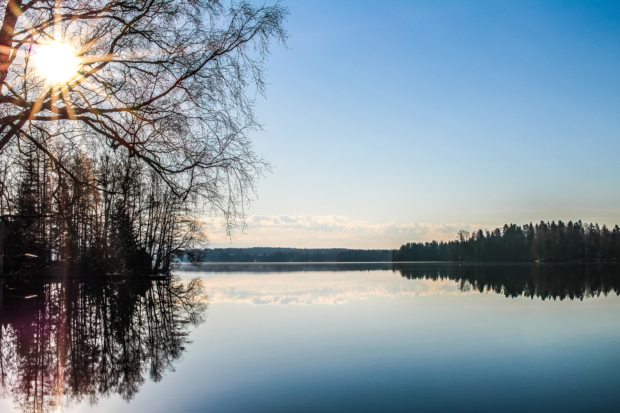 Sigma 30mm F1.4 EX DC HSM sample photo. Sunny lake. photography