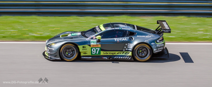 Canon EF 70-200mm F2.8L USM sample photo. Aston martin racing photography
