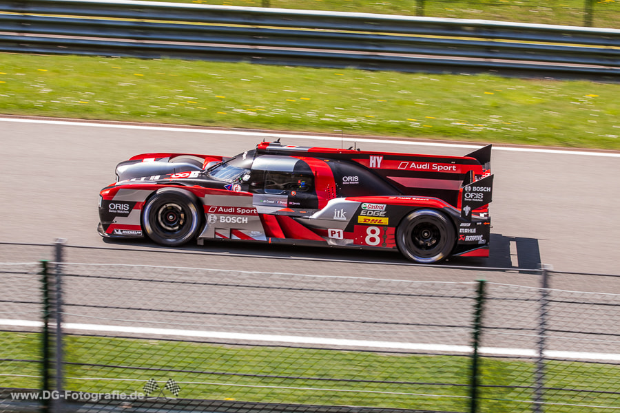 Canon EF 70-200mm F2.8L USM sample photo. Audi sport team joest r18 photography