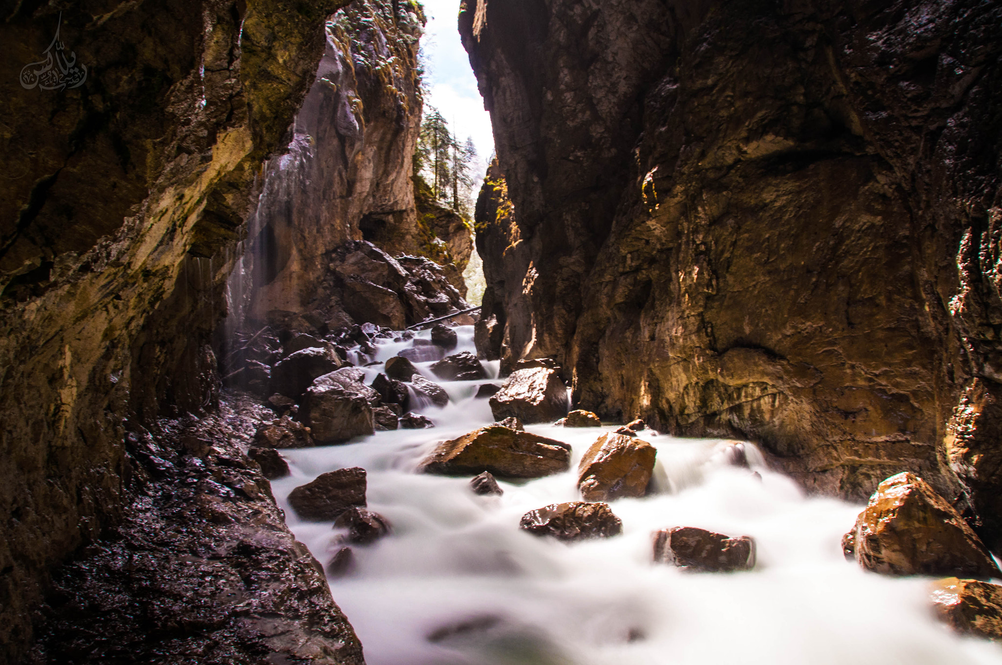 Sigma 18-250mm F3.5-6.3 DC Macro OS HSM sample photo. Partnach gorge photography