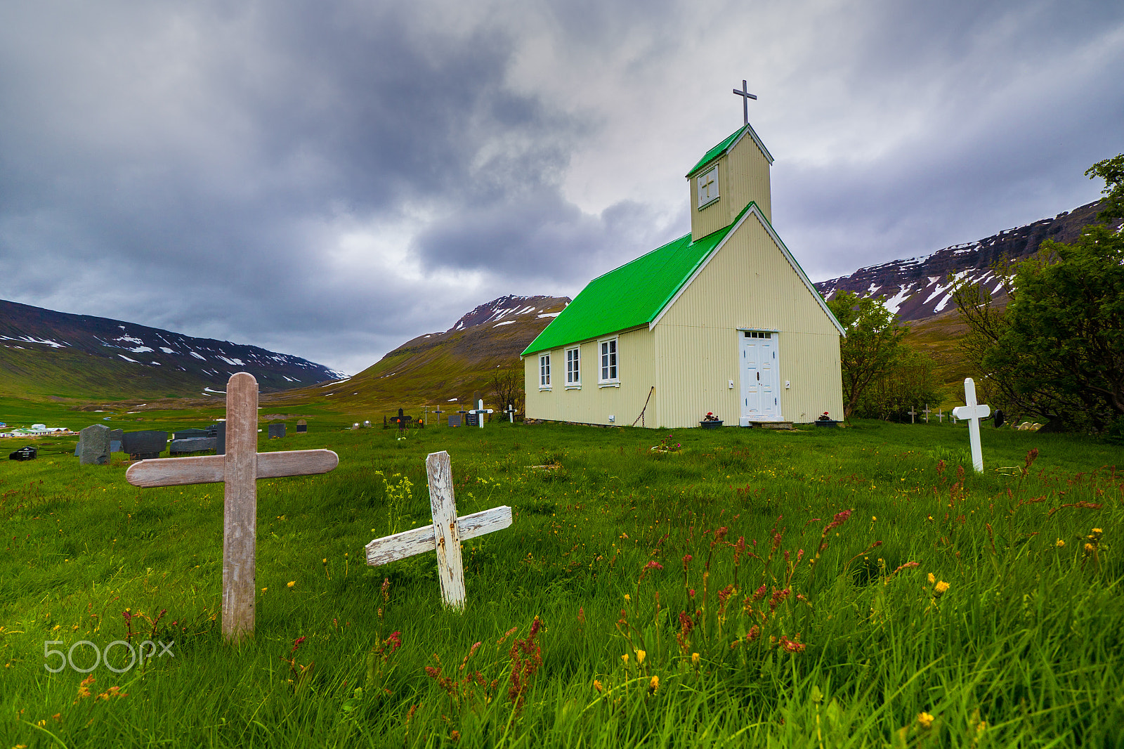 Panasonic Lumix G Vario 7-14mm F4 ASPH sample photo. Lonely church photography