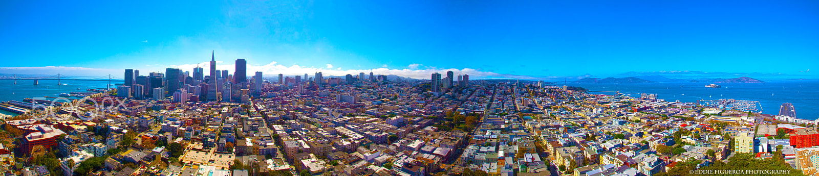 Sigma 10-20mm F3.5 EX DC HSM sample photo. San francisco city (pano) photography