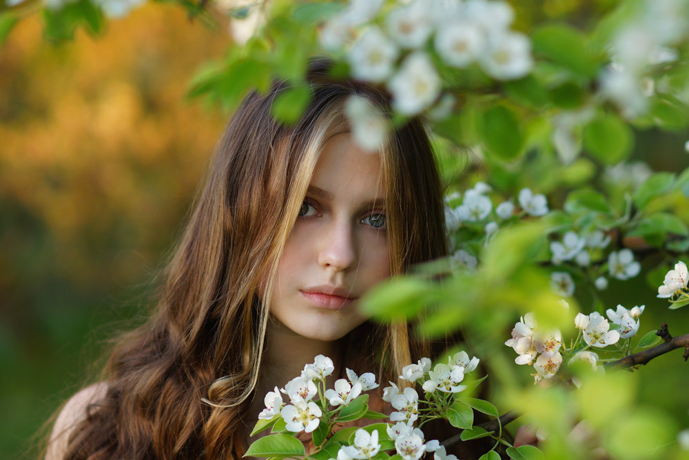 Sony Planar T* 85mm F1.4 ZA sample photo. В садах photography