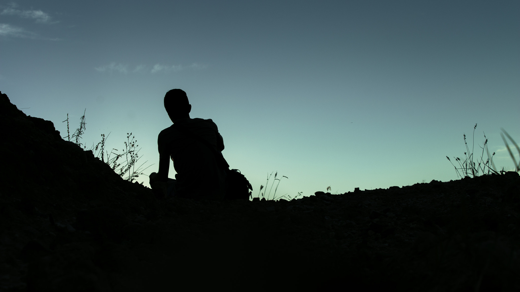 Canon EOS 100D (EOS Rebel SL1 / EOS Kiss X7) sample photo. Silhouette photography