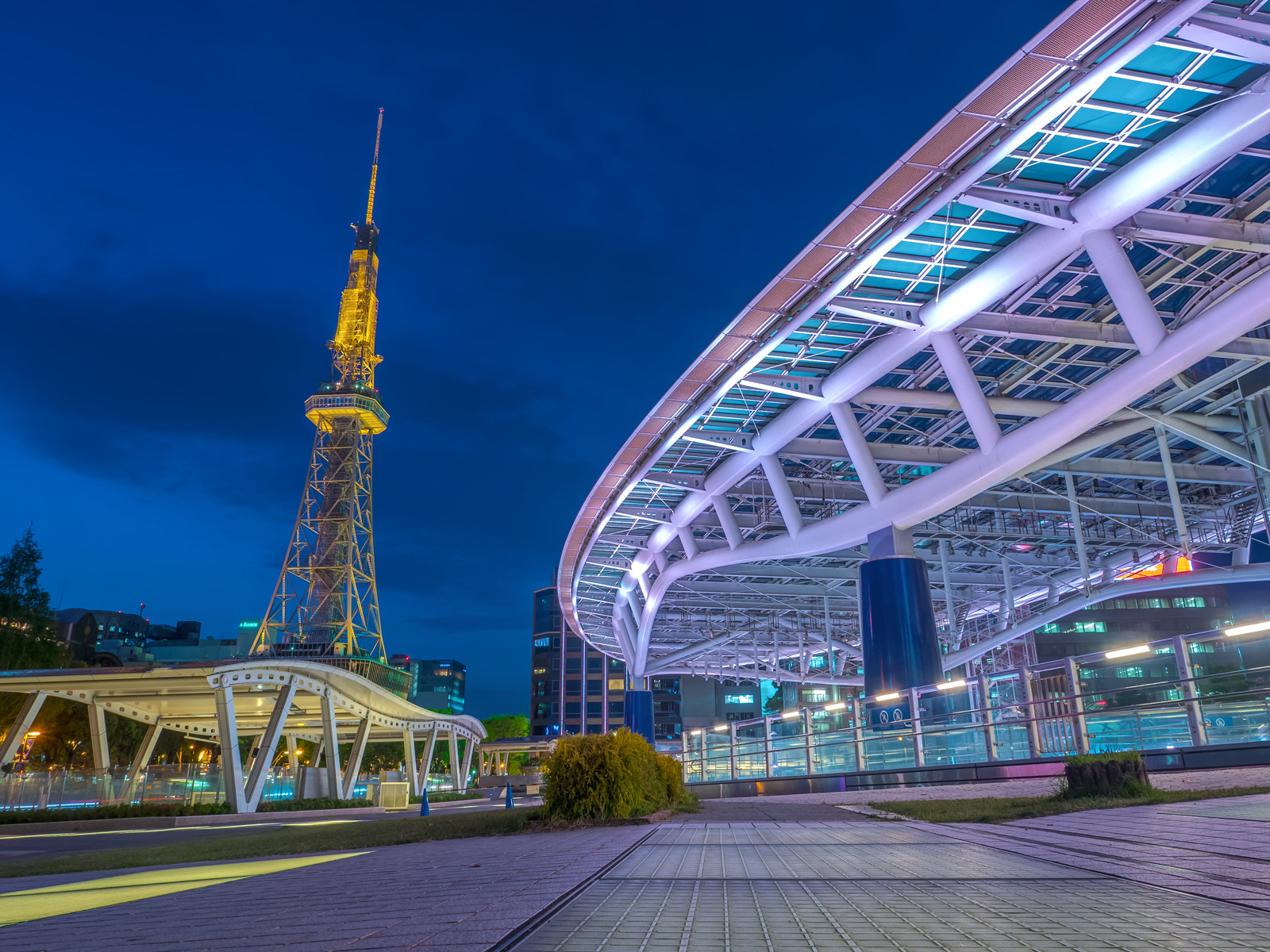Olympus OM-D E-M5 II + OLYMPUS M.12mm F2.0 sample photo. Nagoya oasis21 photography