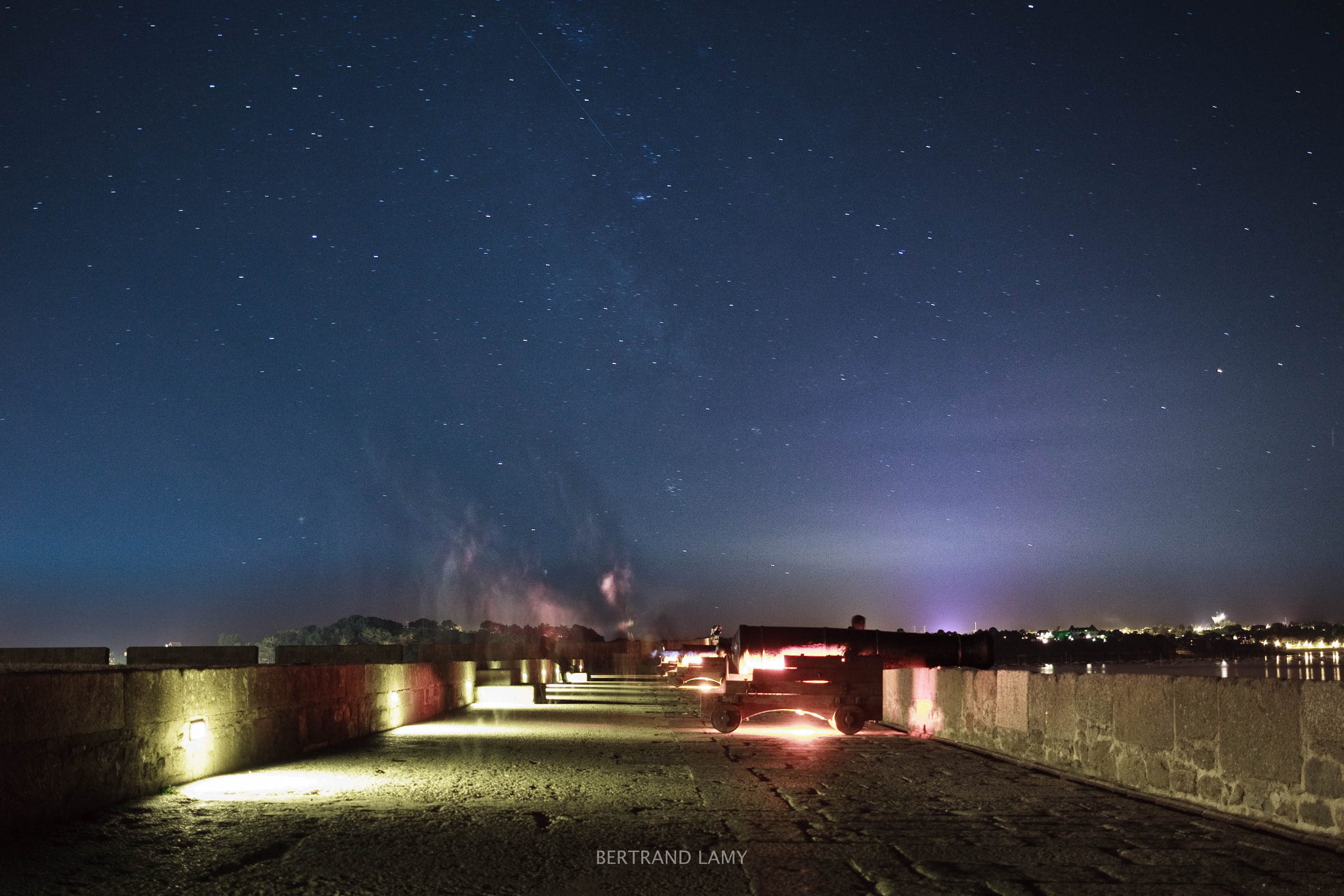 Canon EF-S 24mm F2.8 STM sample photo. Milkyway on saint-malo photography