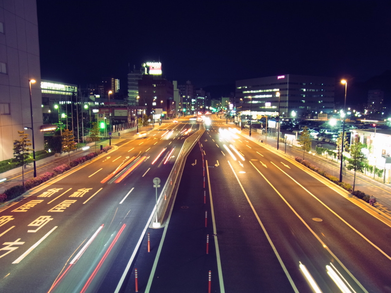 Ricoh CX5 sample photo. 夜景 photography