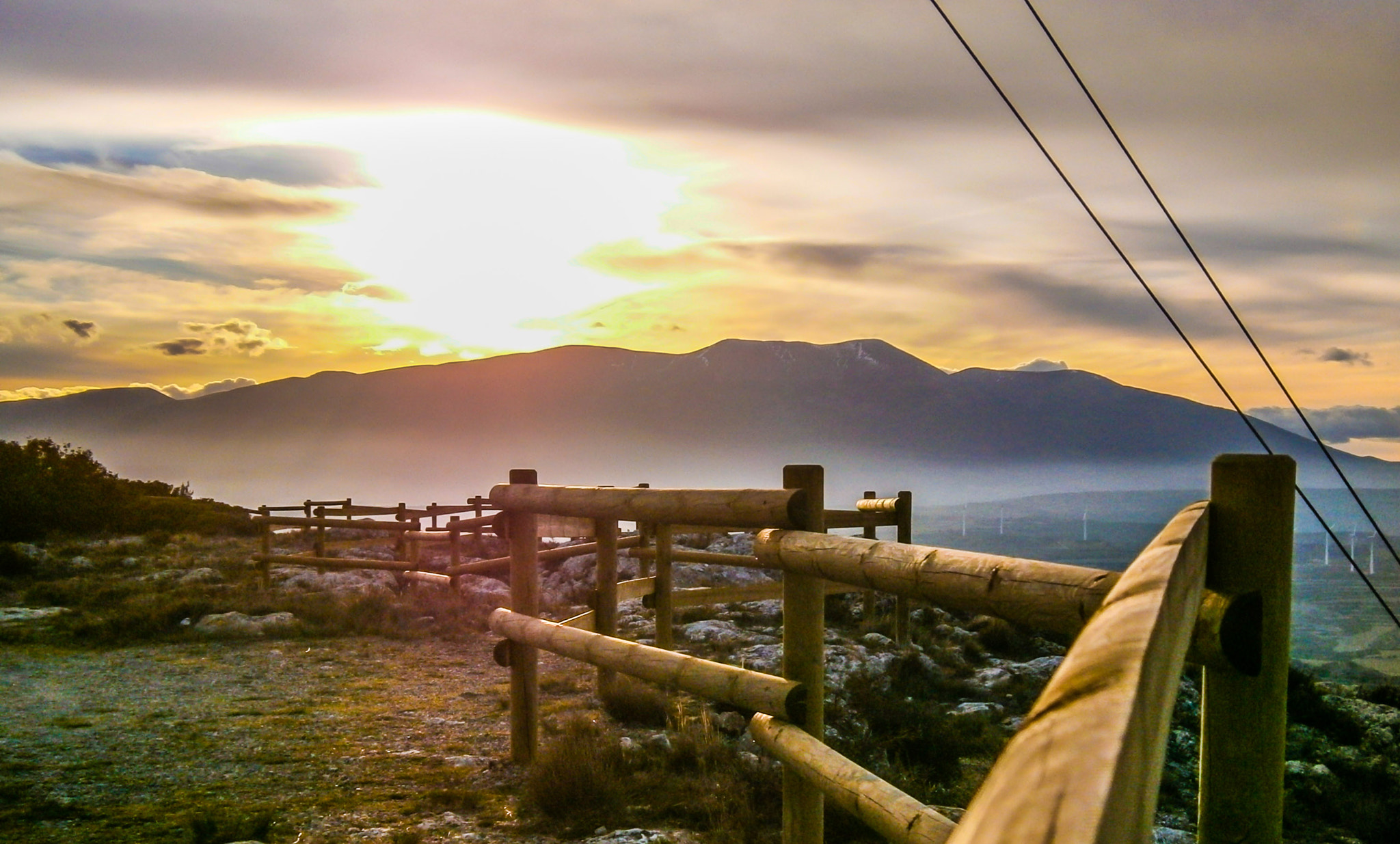 Olympus VG130,D710 sample photo. Moncayo desde el buste photography