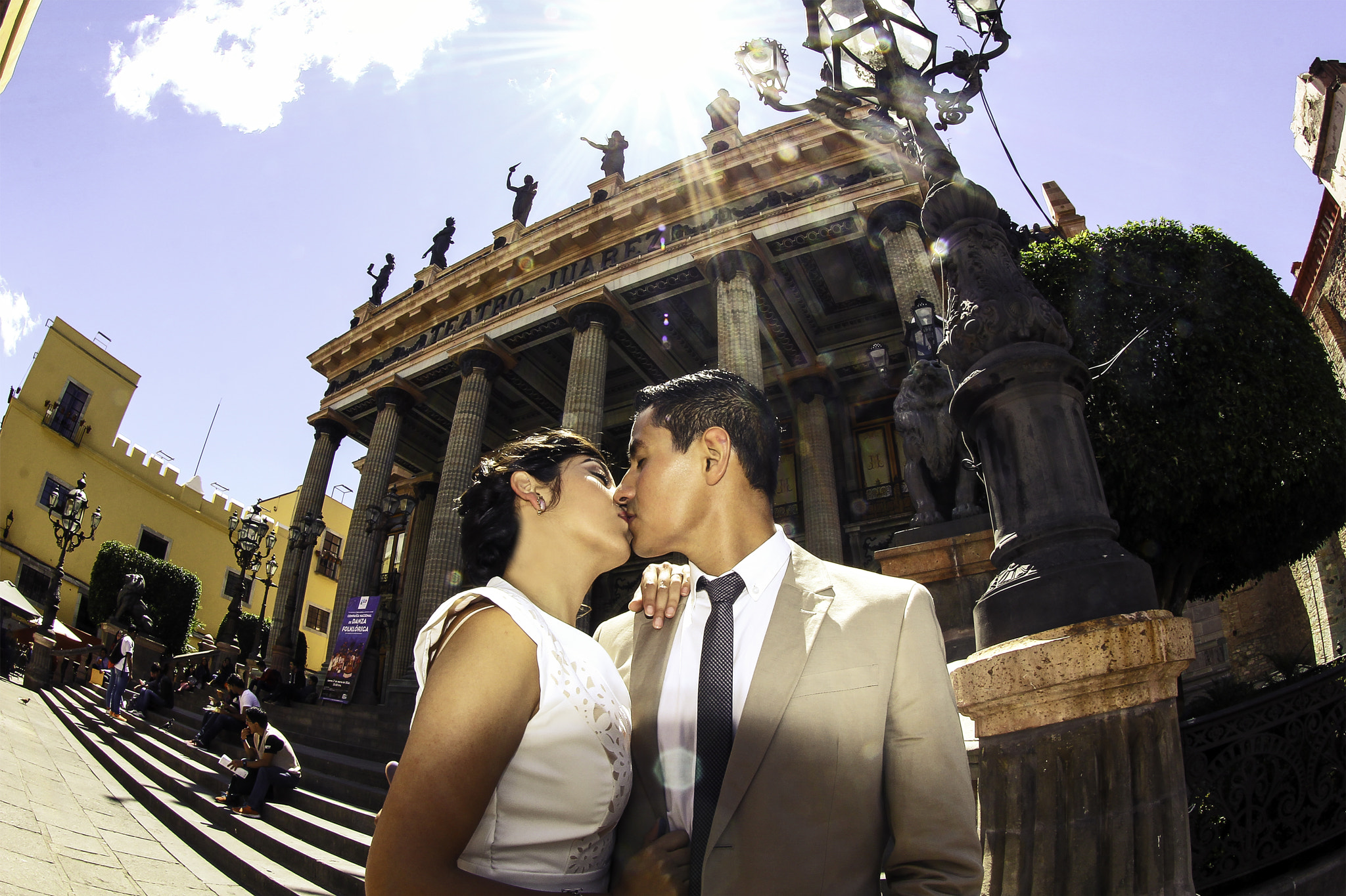 Canon EF 8-15mm F4L Fisheye USM sample photo. Kiss photography