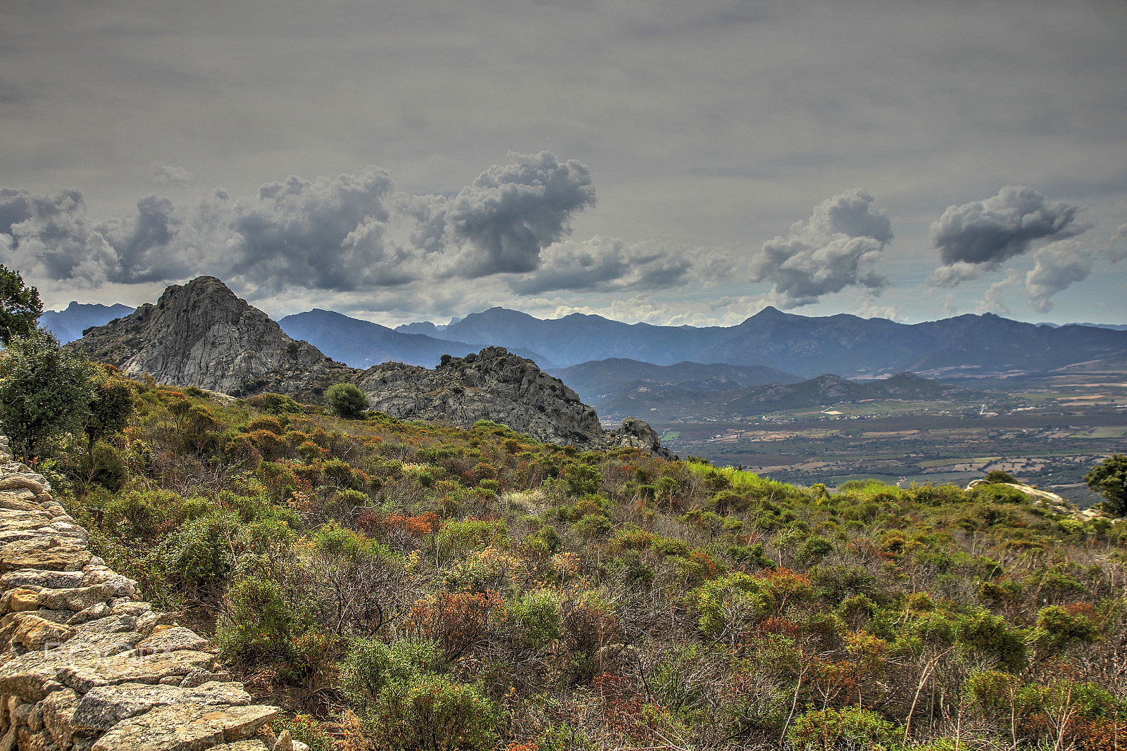 Sigma 18-250mm F3.5-6.3 DC OS HSM sample photo. View to inner corsica photography