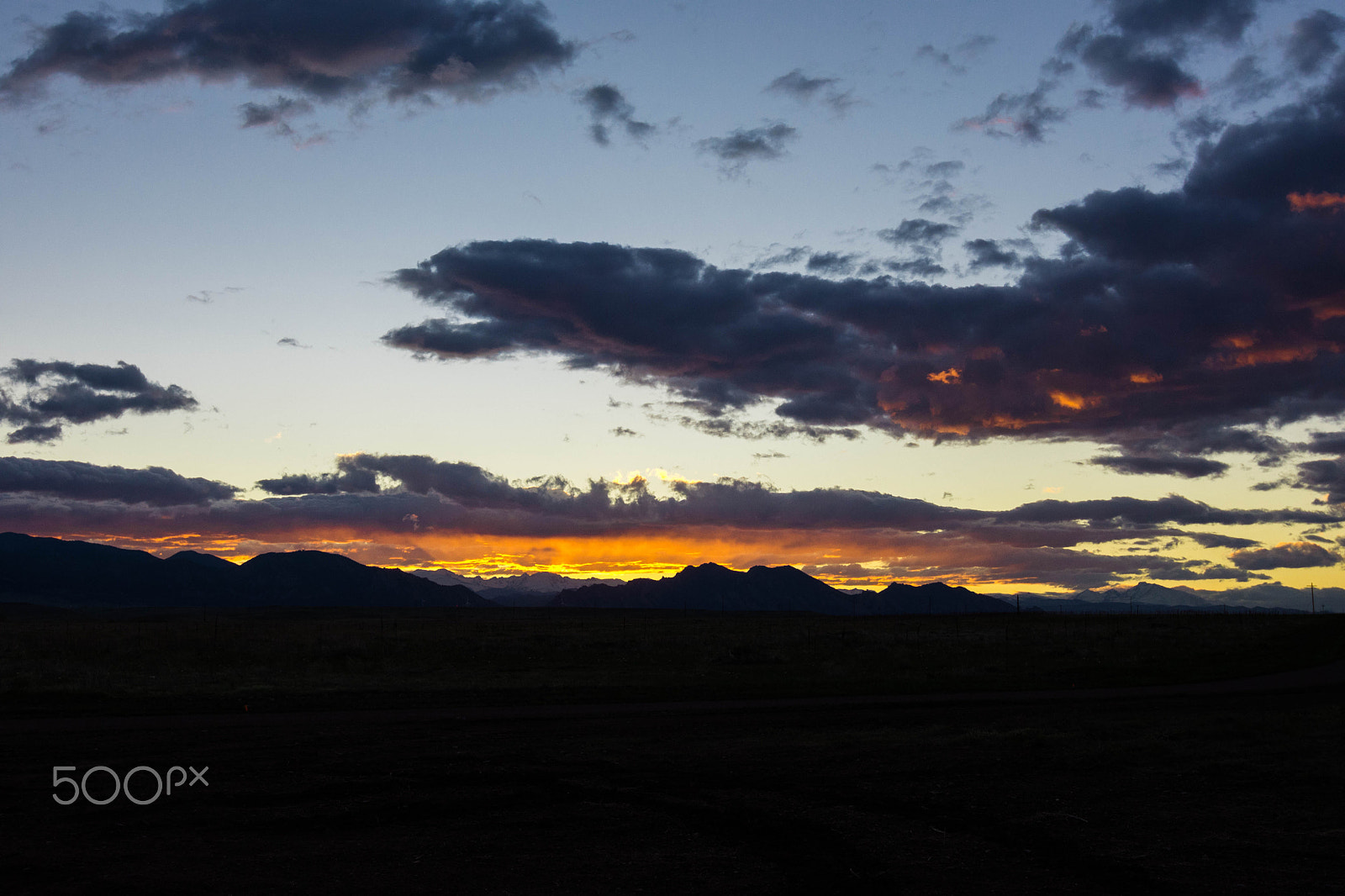 Nikon D7200 + Tokina AT-X 12-28mm F4 Pro DX sample photo. Sunset in the rockies photography