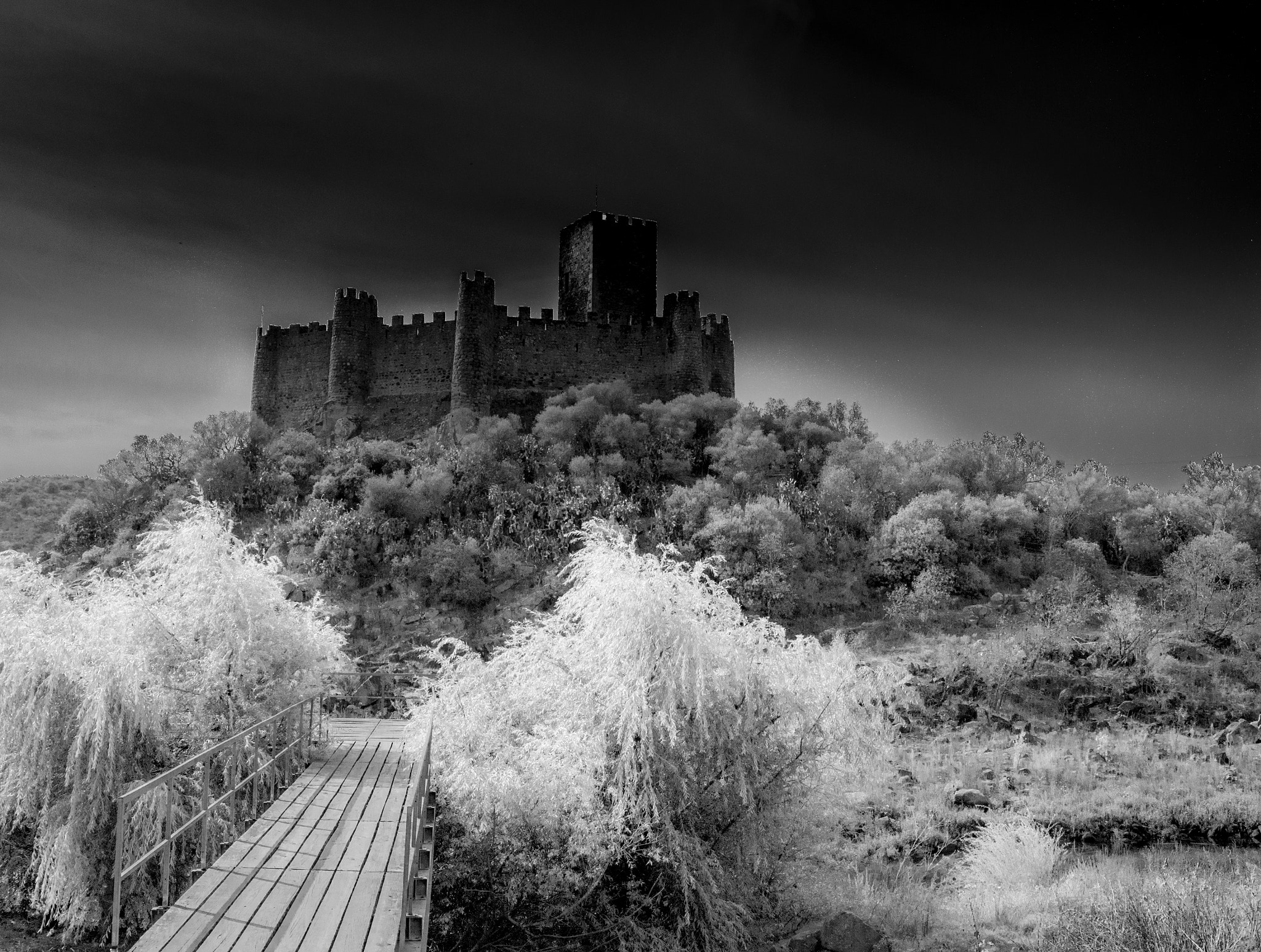 Samsung NX300M + Samsung NX 18-55mm F3.5-5.6 OIS sample photo. Almourol on ir photography