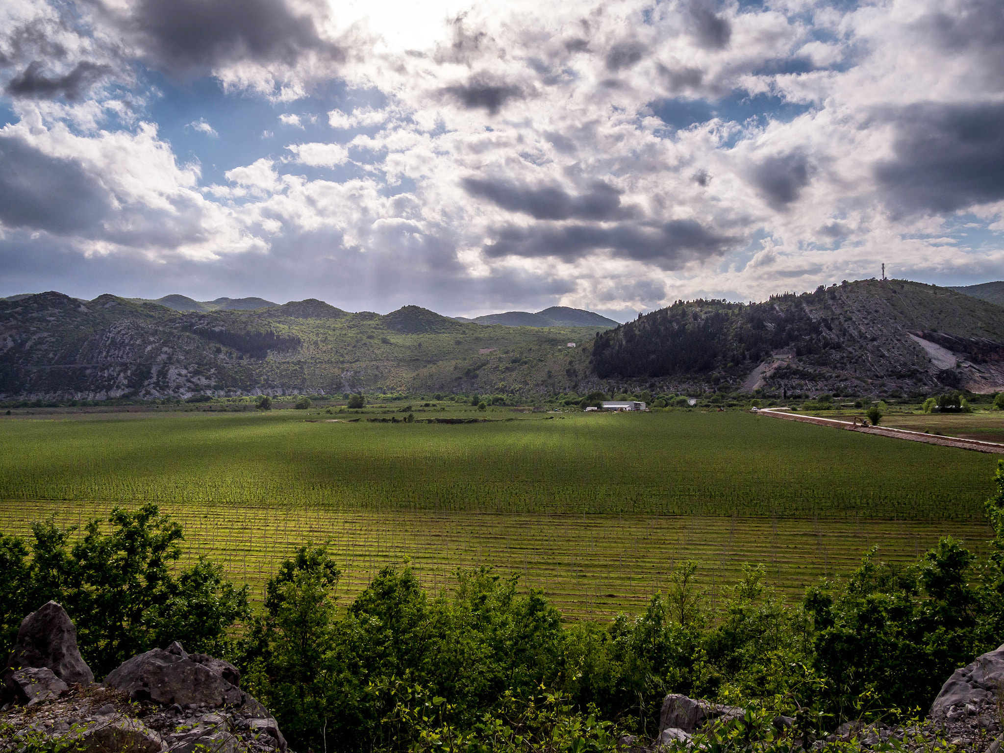Panasonic Lumix DMC-GH3 sample photo. Bosnian farm field photography