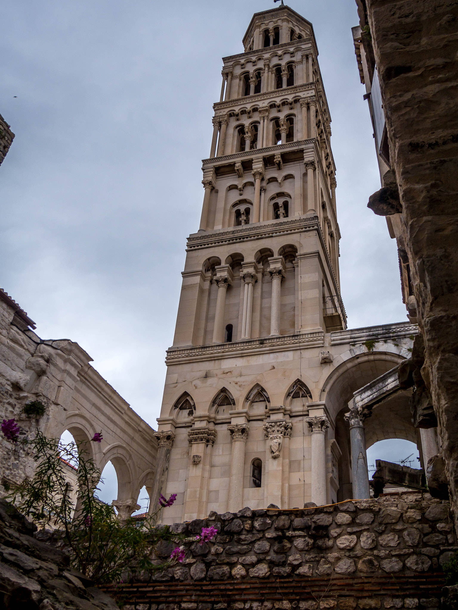 Panasonic Lumix DMC-GH3 sample photo. Church bell tower in split photography