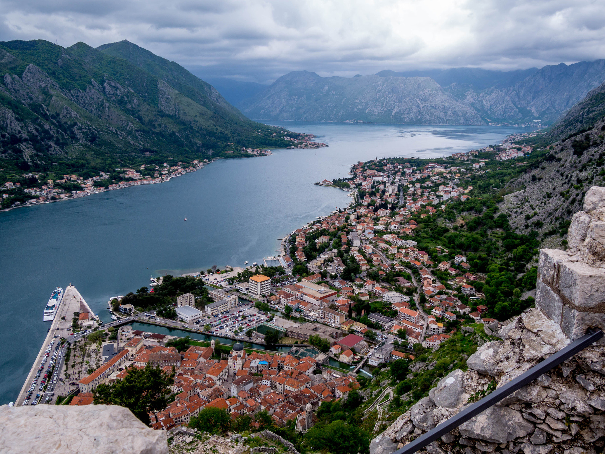 Panasonic Lumix DMC-GH3 sample photo. Kotor from castle photography