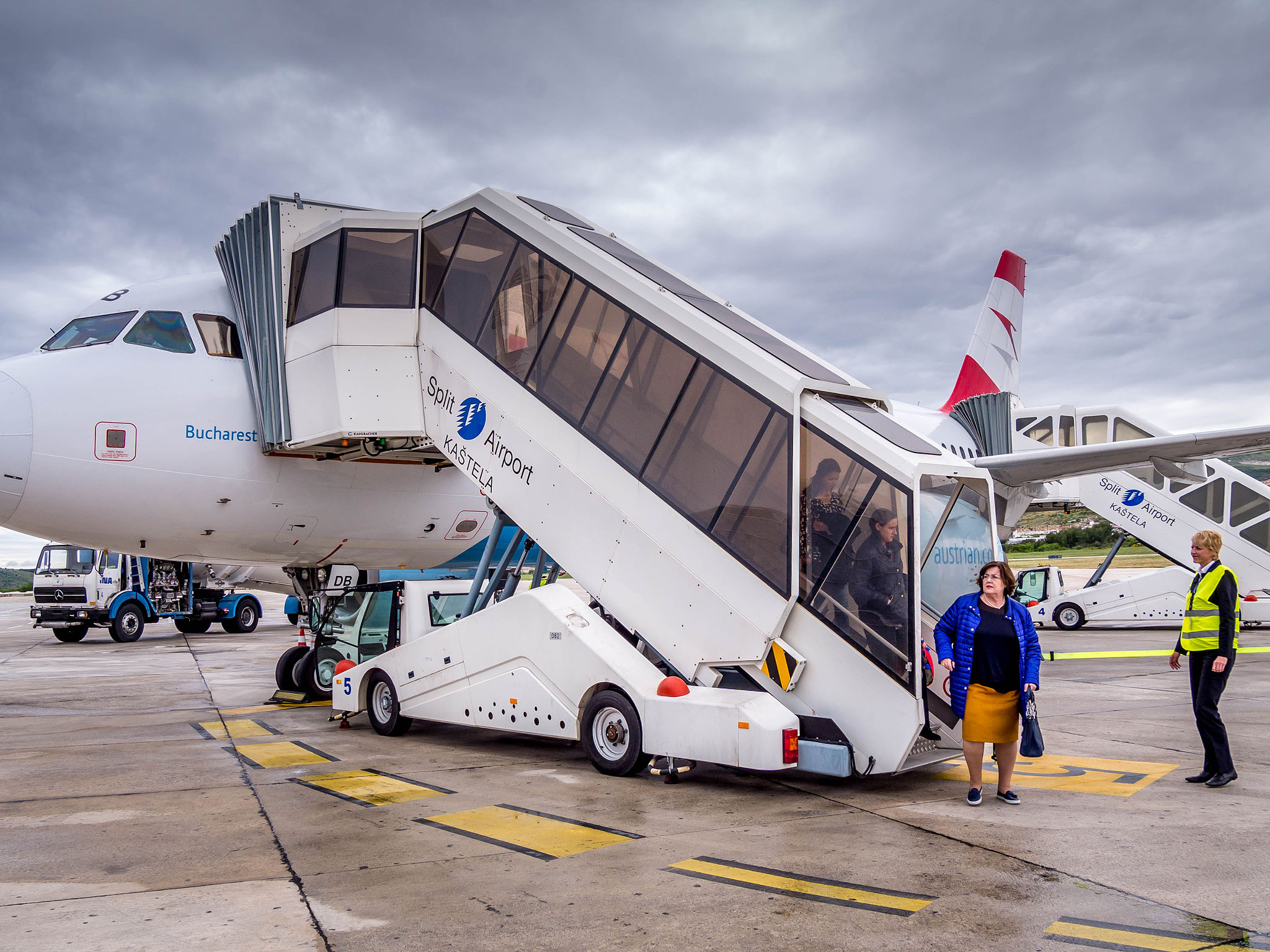 Panasonic Lumix DMC-GH3 sample photo. Split airport is very small photography