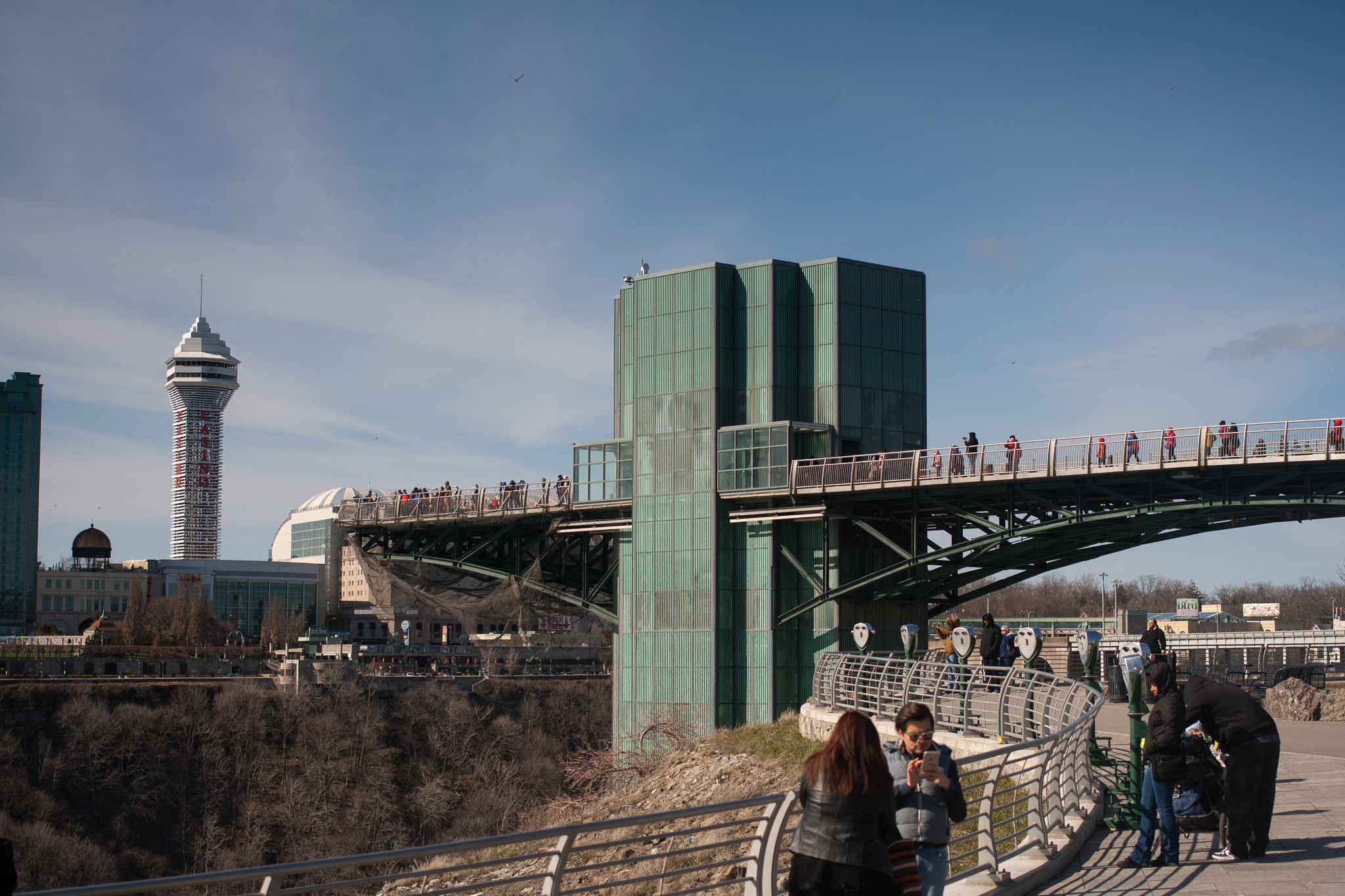 Canon EF 40mm F2.8 STM sample photo. Niagara falls observation deck photography
