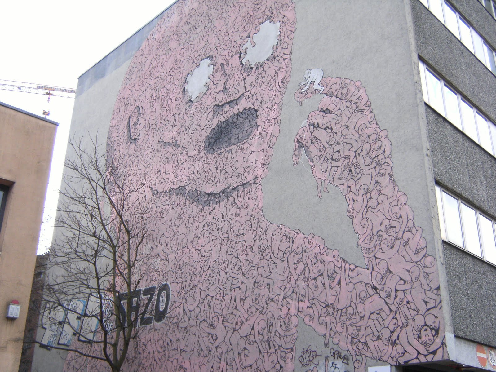 Fujifilm FinePix F480 sample photo. Blu mural, berlin photography