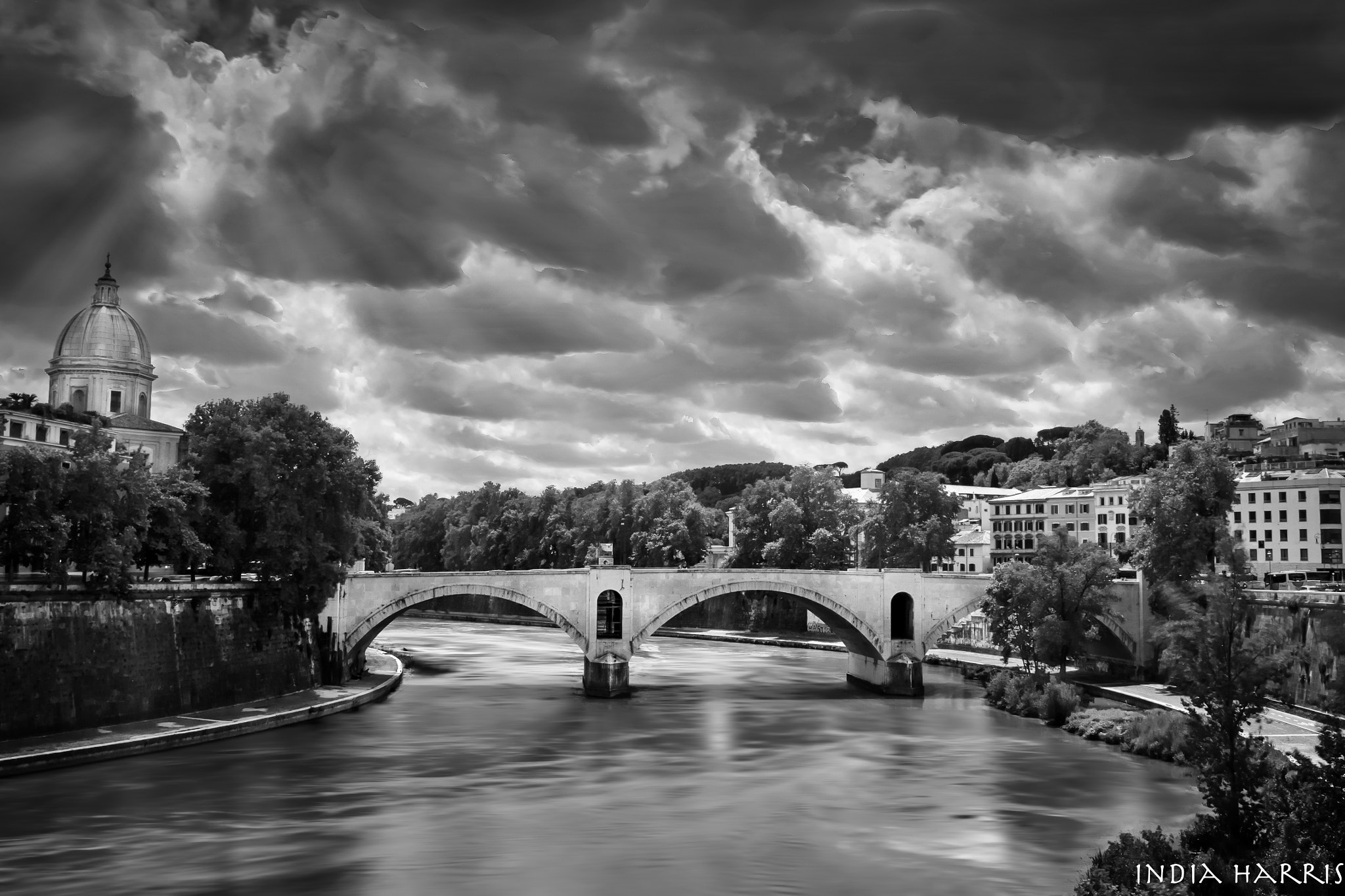 Panasonic Lumix DMC-G5 sample photo. Clouds over rome photography