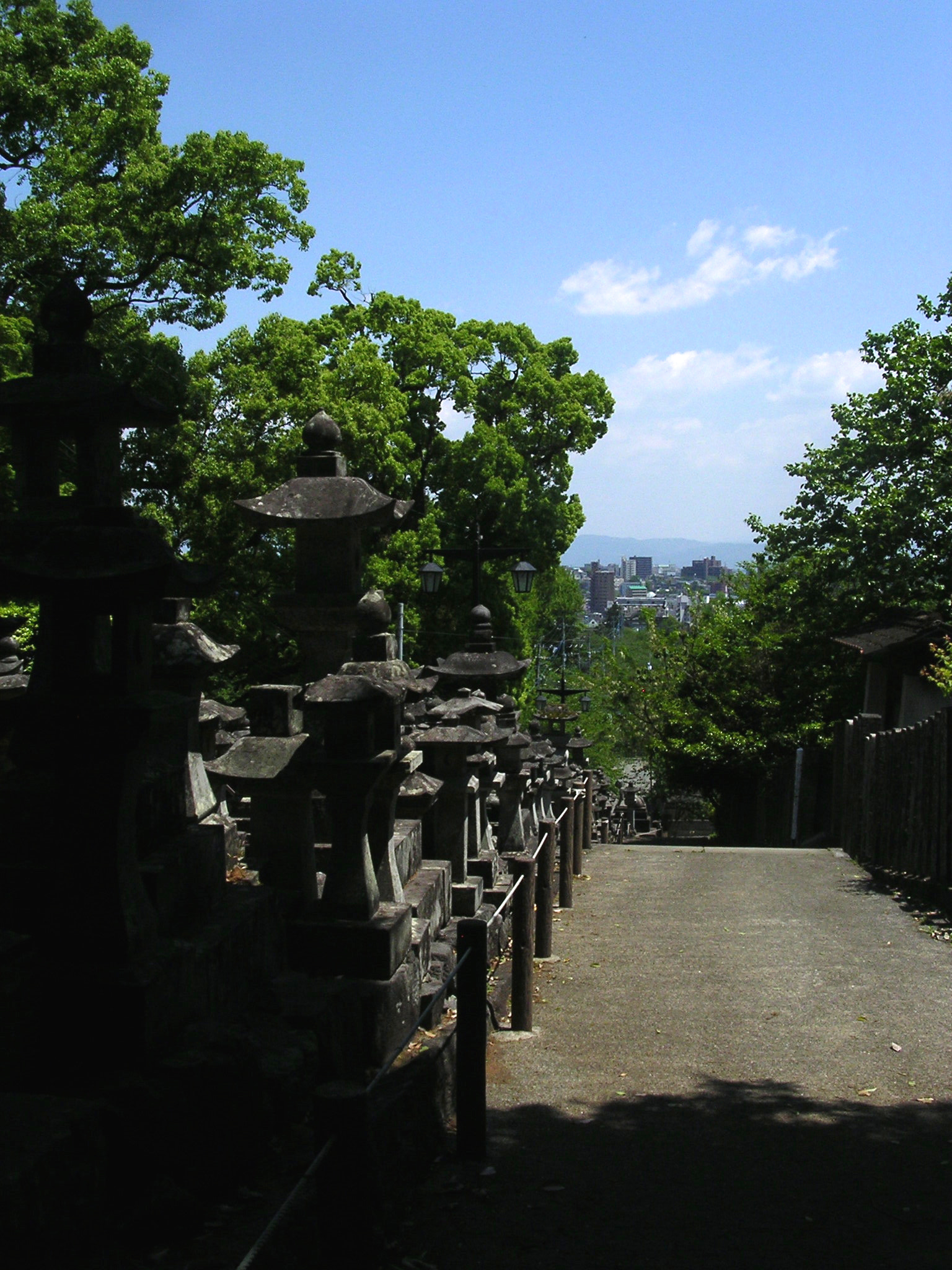 Nikon E3100 sample photo. Honmyōji view photography