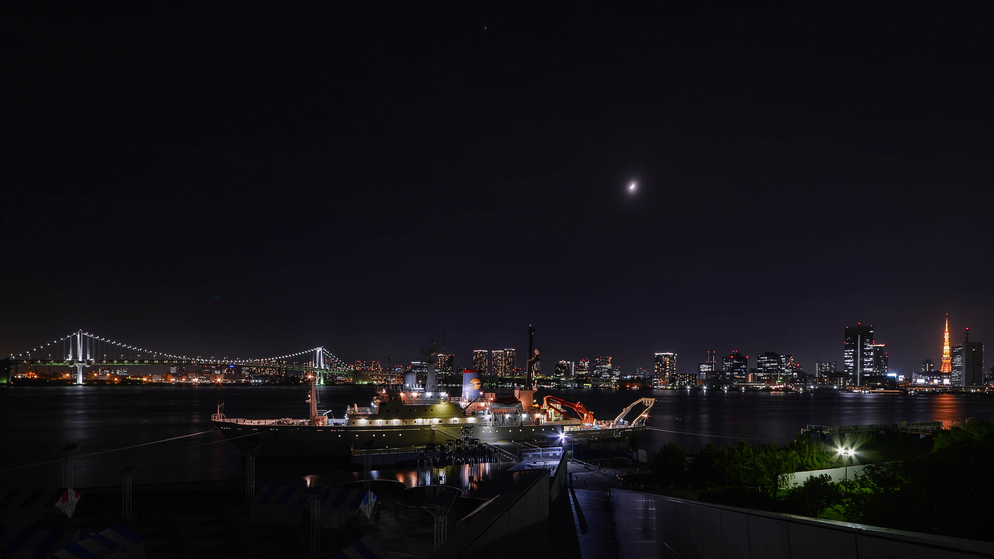 Sigma 12-24mm F4.5-5.6 II DG HSM sample photo. Tokyo night view photography