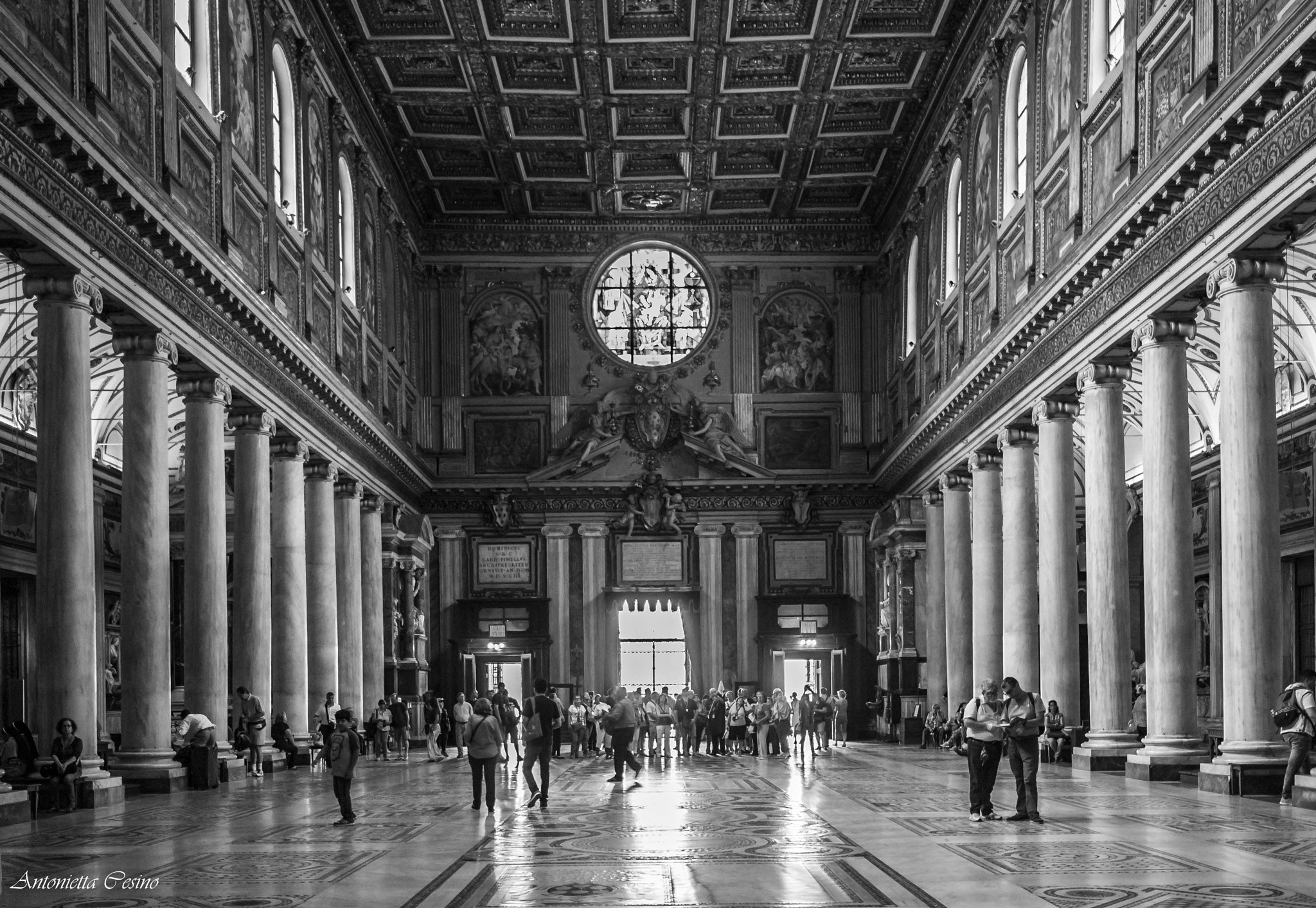 Canon EF-S 24mm F2.8 STM sample photo. Basilica di santa maria maggiore photography