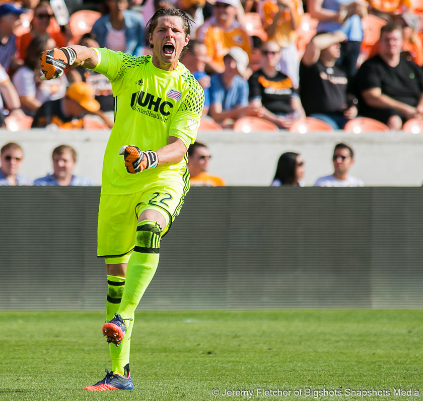 Canon EOS 7D Mark II + Sigma 100-300mm f/4 sample photo. Mls soccer players photography