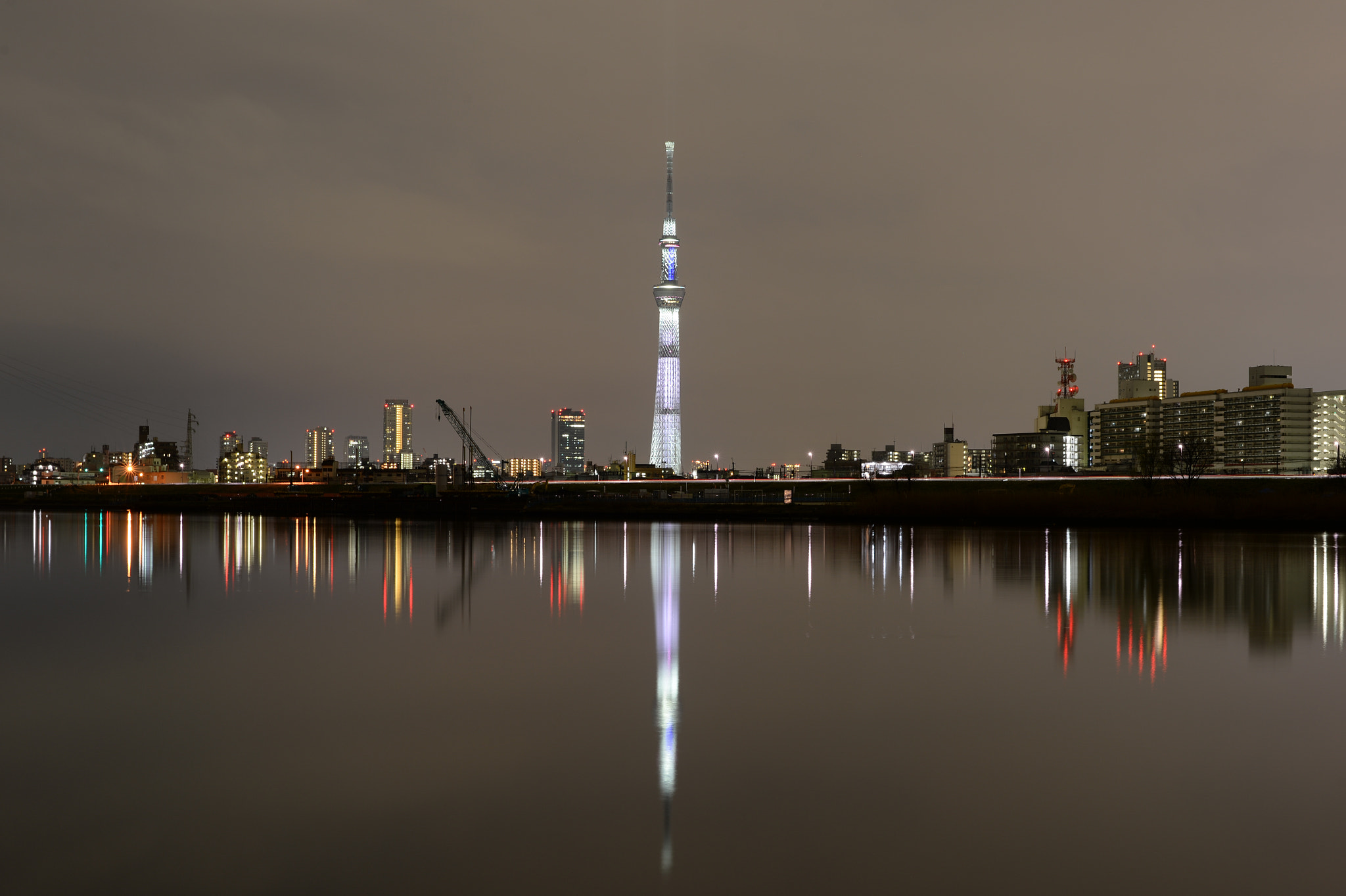 Nikon Df + Nikon AF-S Nikkor 58mm F1.4G sample photo. Tokyo sky tree photography