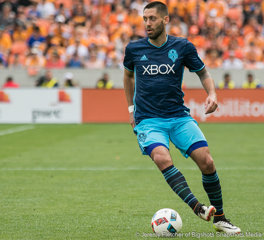 Canon EOS 7D Mark II + Sigma 100-300mm f/4 sample photo. Mls soccer players photography