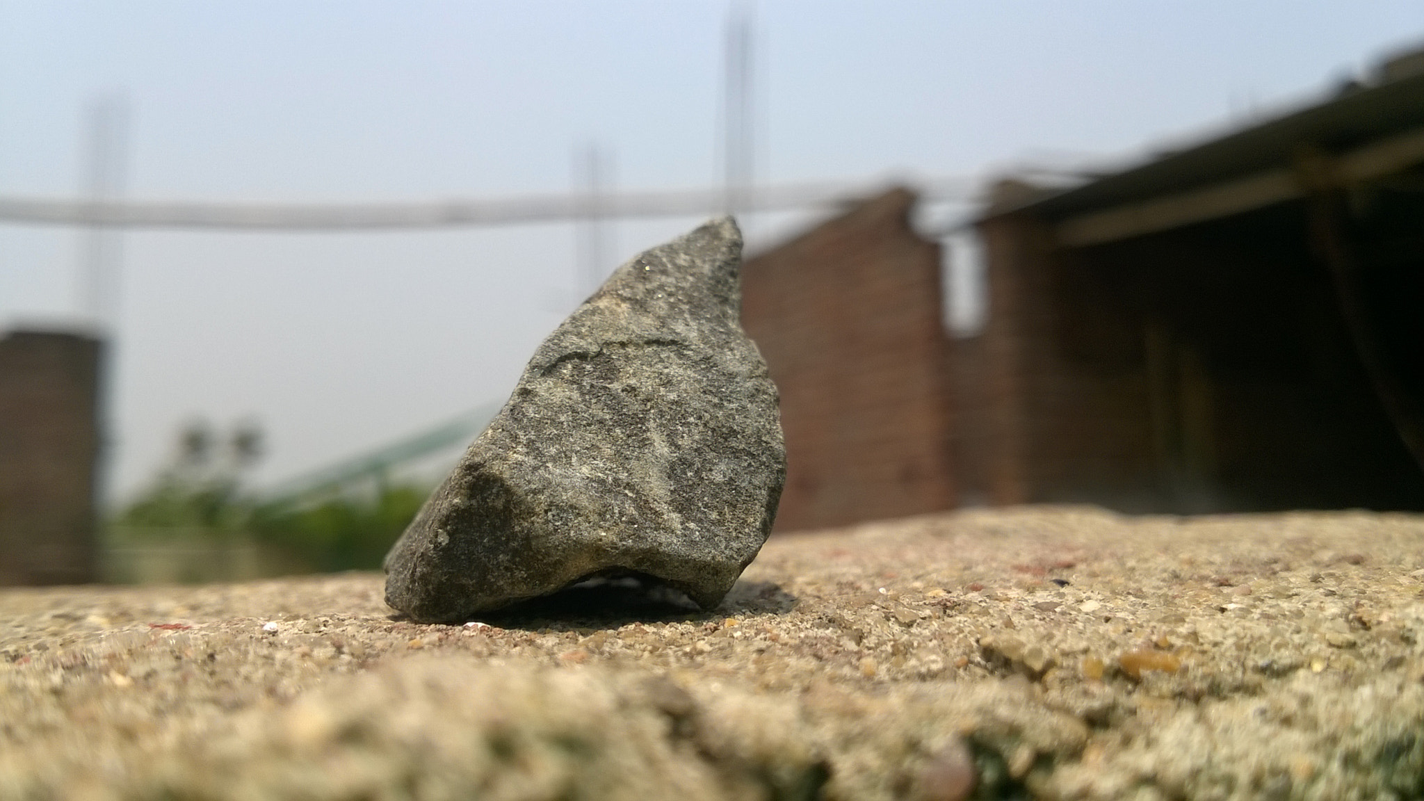 Nokia Lumia 730 Dual SIM sample photo. Stone in big photography