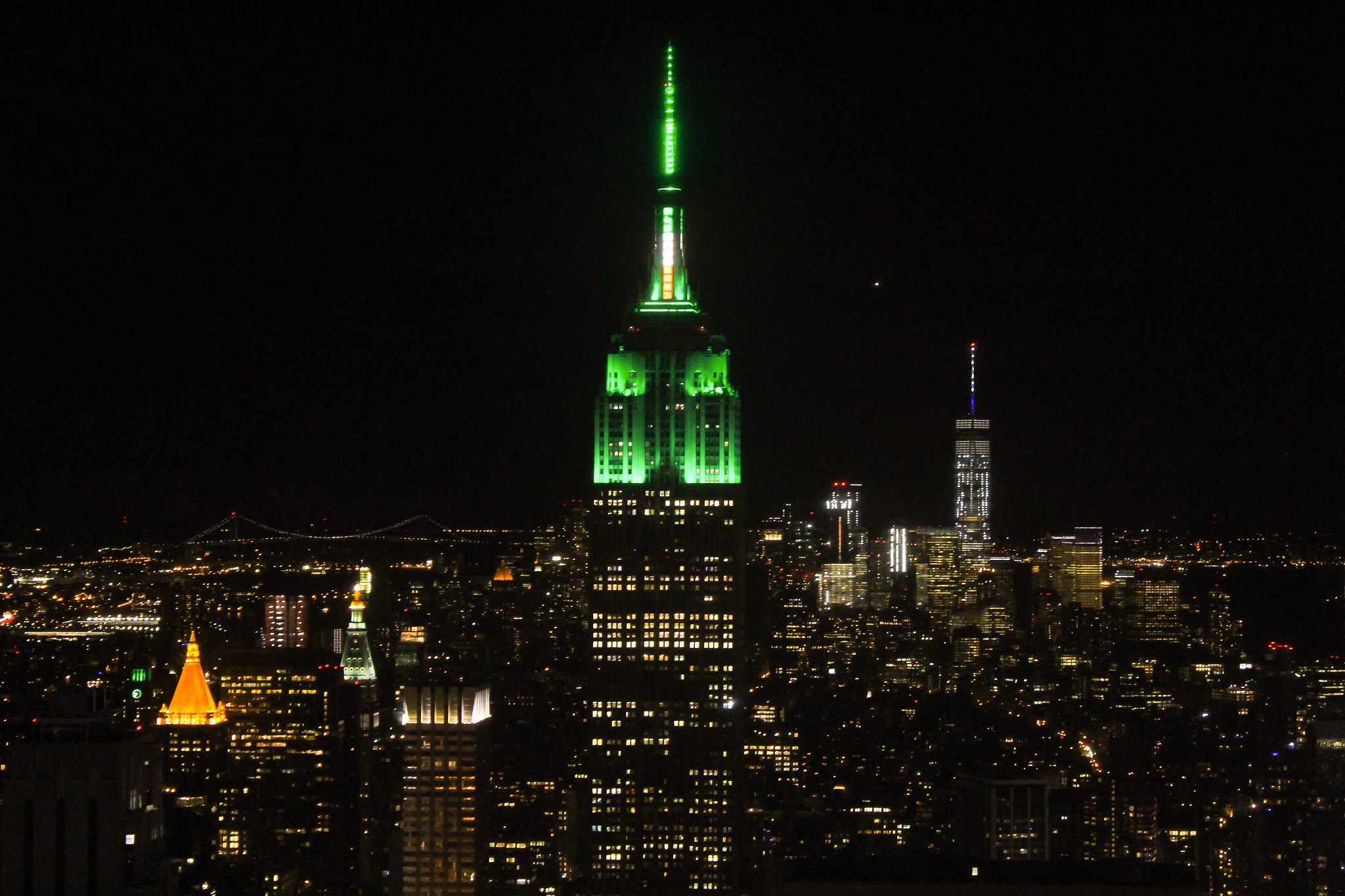 Canon EF-S 18-55mm F3.5-5.6 III sample photo. St patrick's day in new york city photography