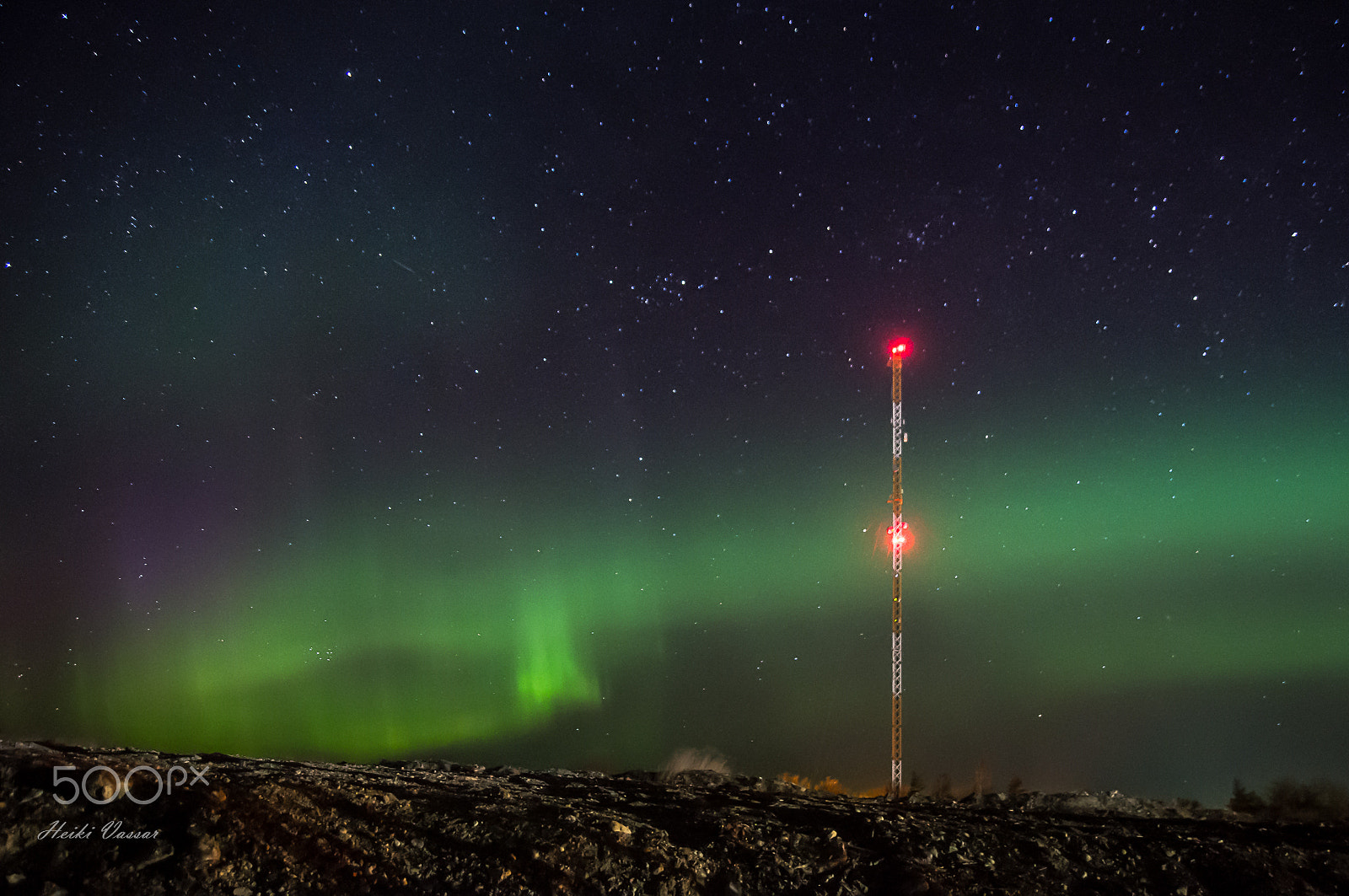 Pentax K-r sample photo. Aurora borealis. photography