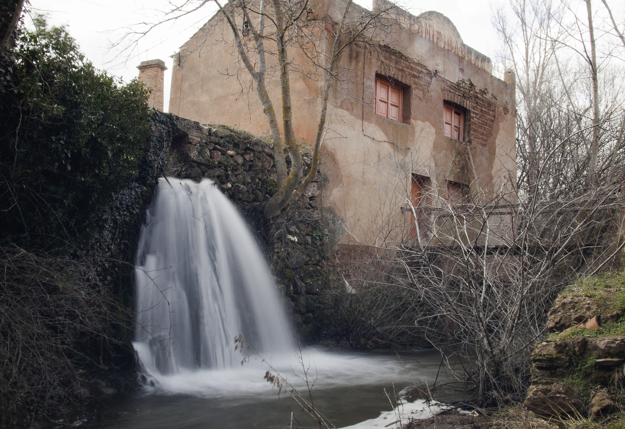 Canon TS-E 90mm F2.8 Tilt-Shift sample photo. Waterfall mill photography