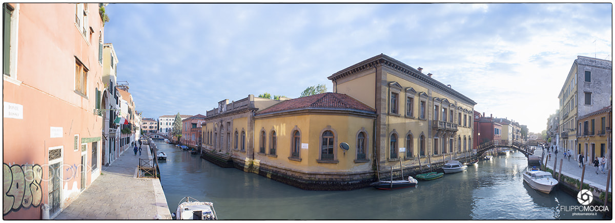 Nikon D600 + Nikon AF Nikkor 20mm F2.8D sample photo. Panoramica a venezia photography