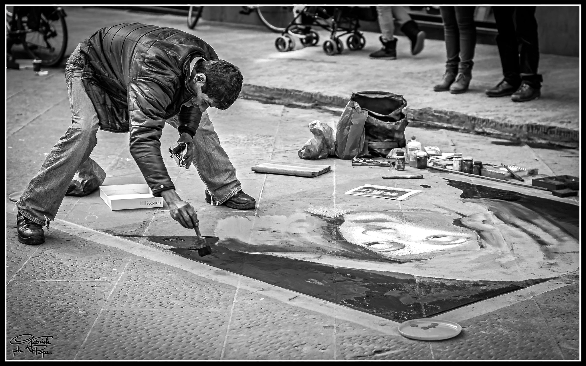 Sigma 50mm F1.4 EX DG HSM sample photo. Madonnaro photography
