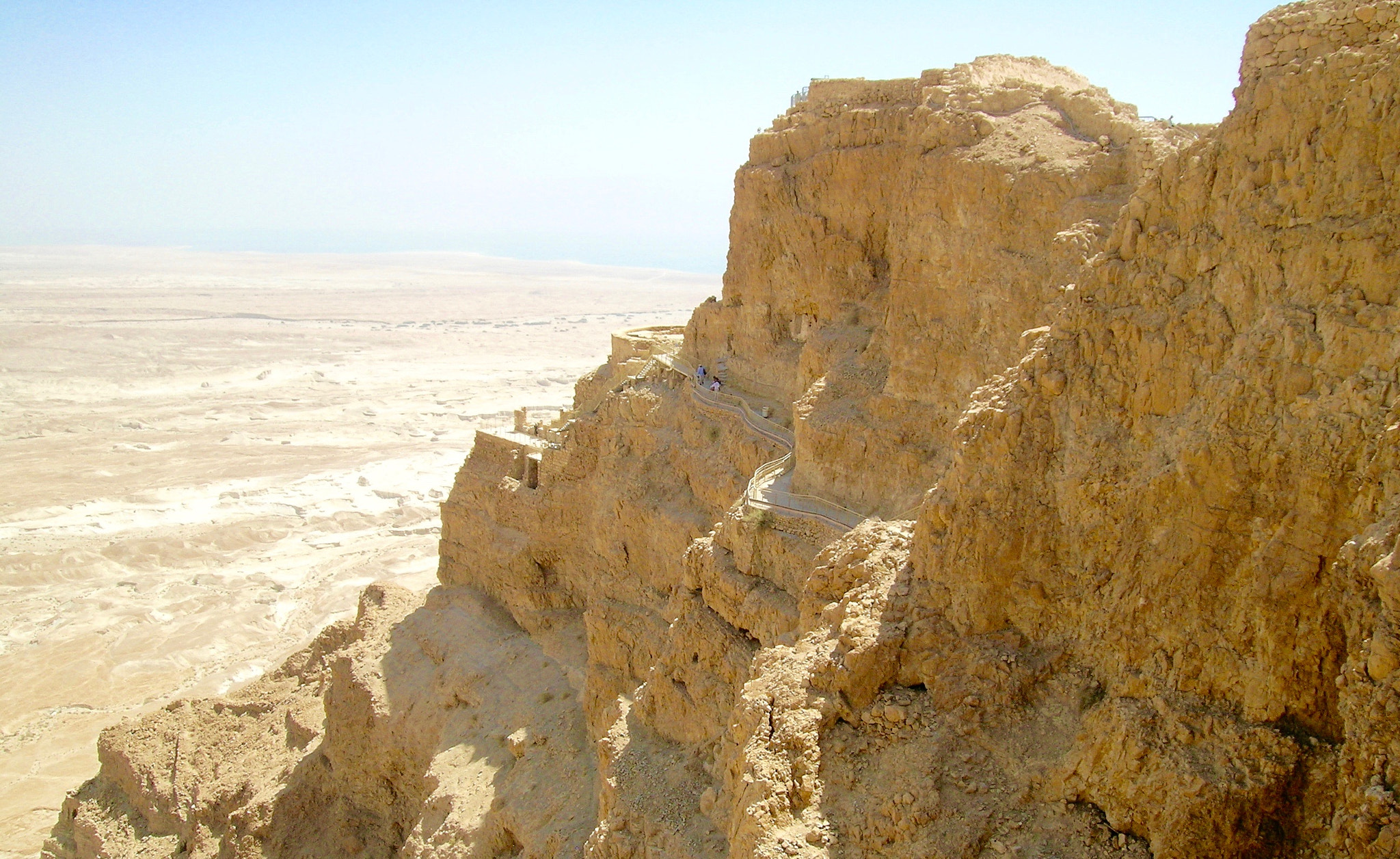 Nikon E5400 sample photo. Fortaleza de masada. photography