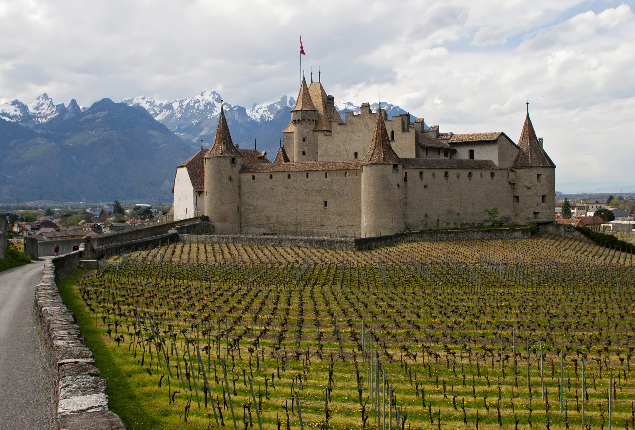 Canon EF 20-35mm F3.5-4.5 USM sample photo. Château d'aigle (aigle) photography