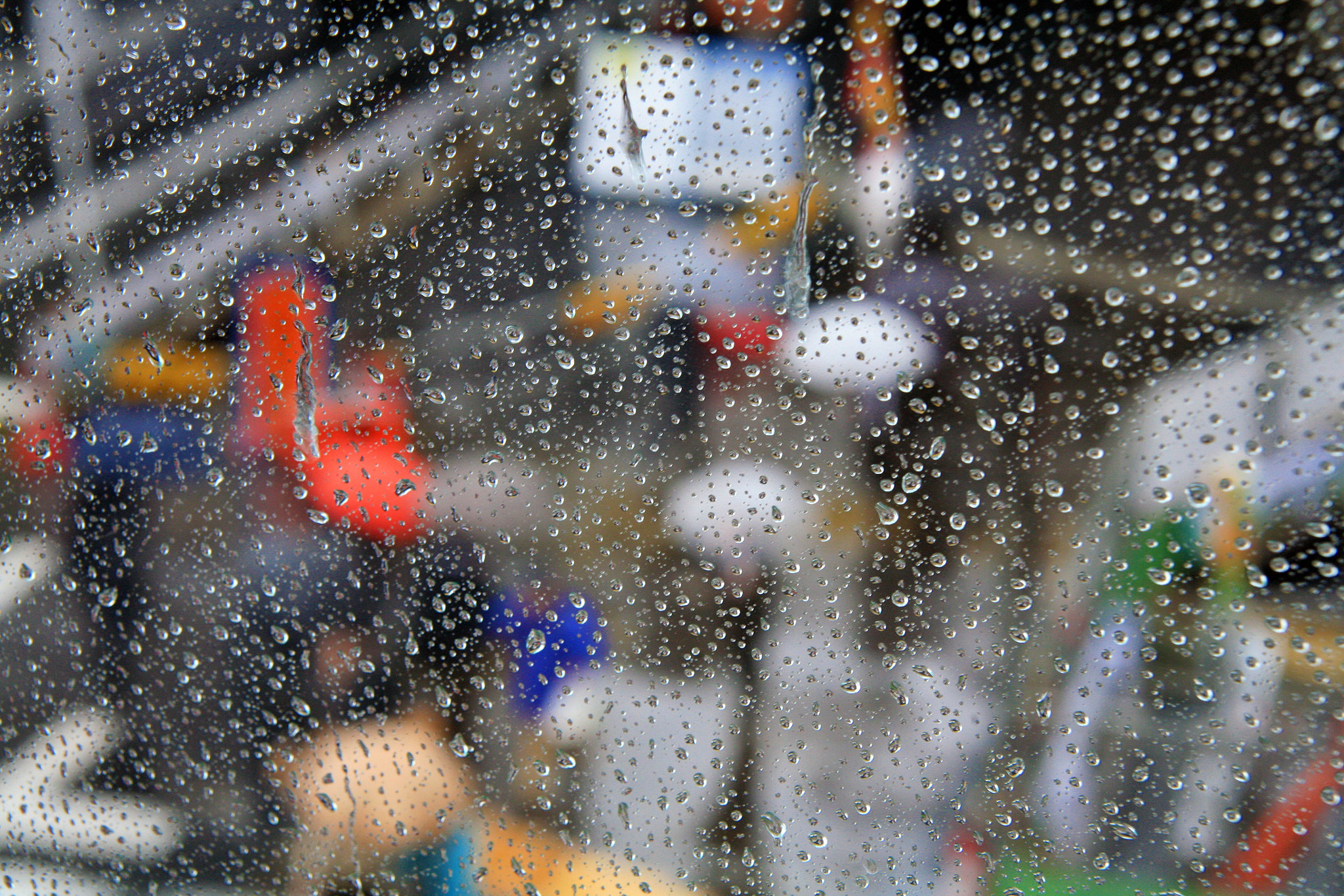 Canon EOS 5D sample photo. Rain photography