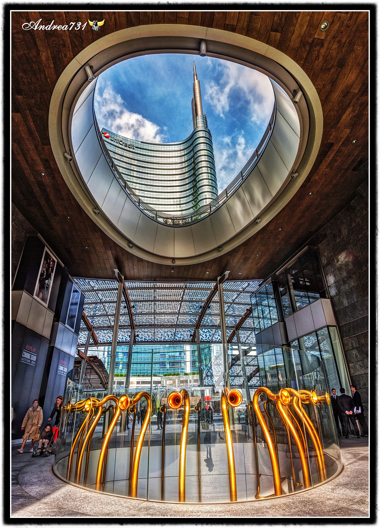 Canon EF-S 18-55mm F3.5-5.6 sample photo. View of milan photography