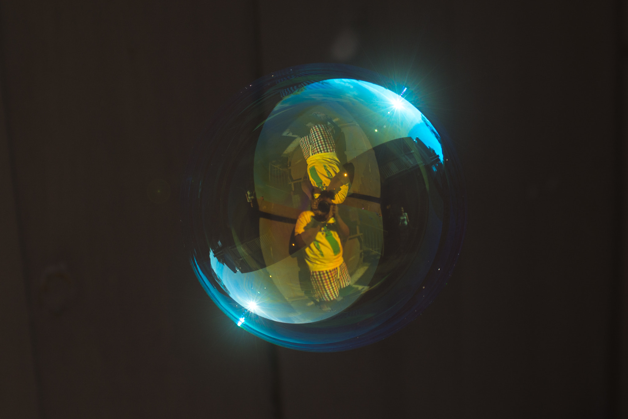 Nikon D7100 + AF Zoom-Nikkor 35-70mm f/2.8D sample photo. Soap bubble photography