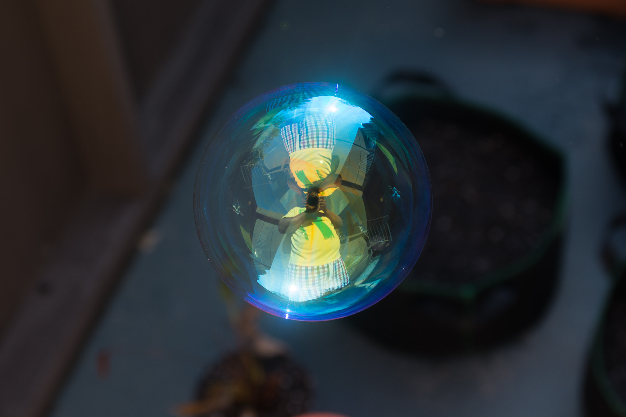 Nikon D7100 + AF Zoom-Nikkor 35-70mm f/2.8D sample photo. Soap bubble photography
