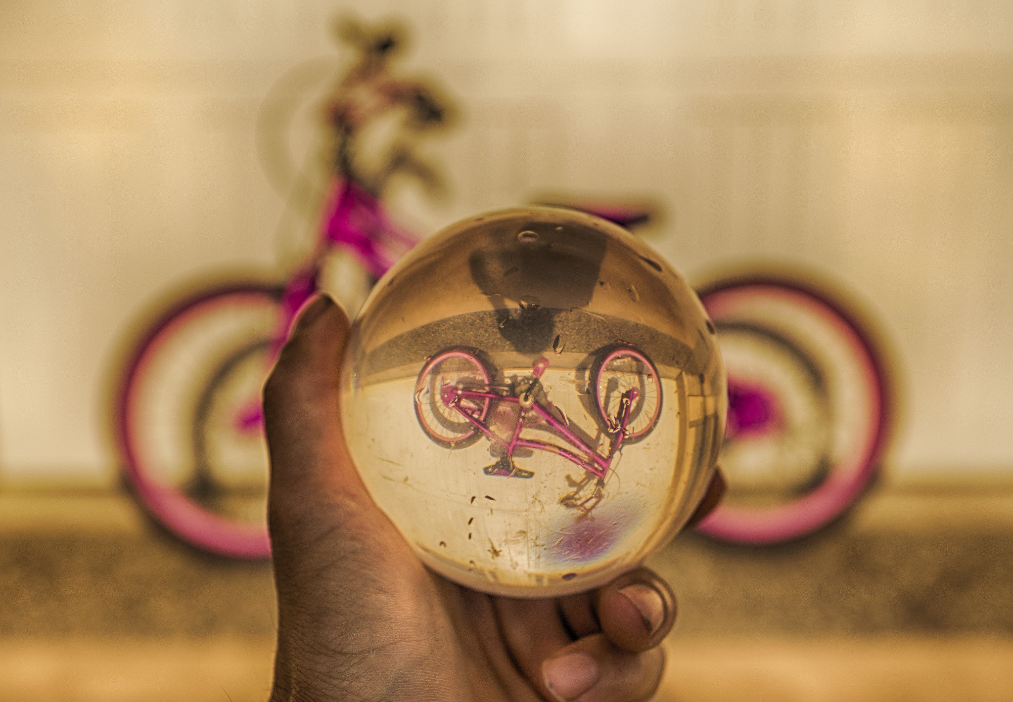 Canon EOS 6D + Canon EF 16-35mm F2.8L USM sample photo. Bike and self-portrait. photography