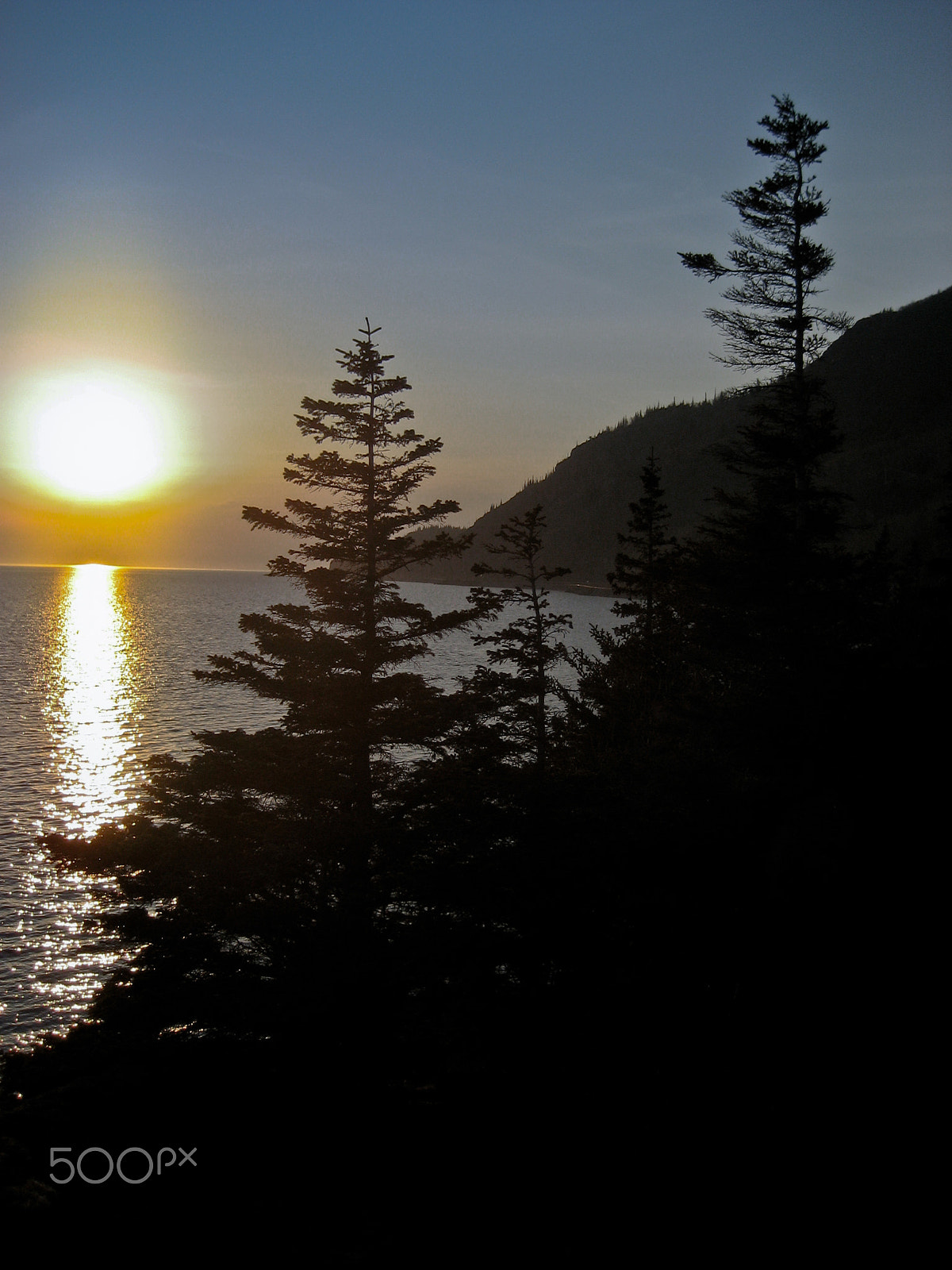 Canon POWERSHOT SD600 sample photo. Sunset on turnagain photography