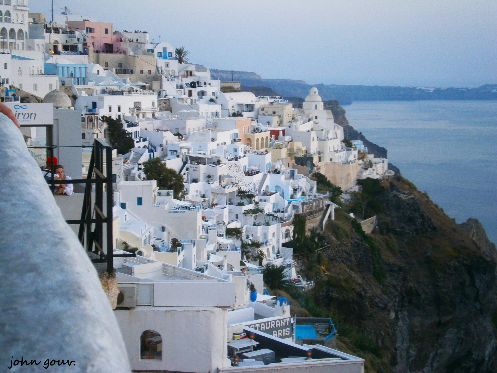 Olympus VG130,D710 sample photo. Weekend-santorini island photography