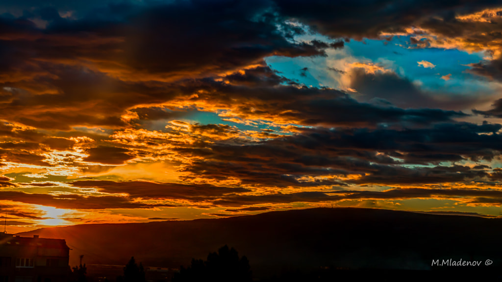 Sunrise with clouds by Milen Mladenov on 500px.com