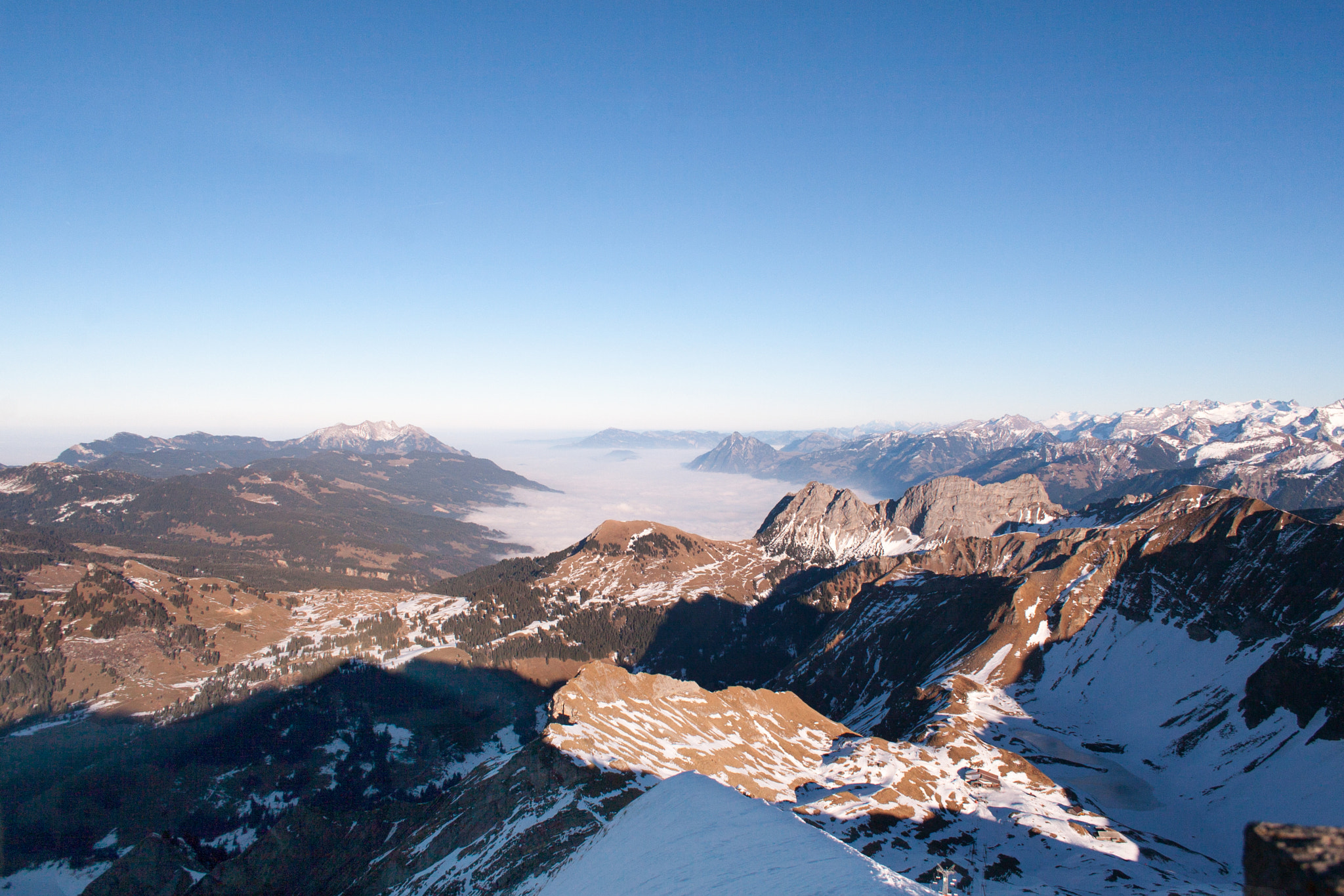 Canon EF-S 18-55mm F3.5-5.6 sample photo. Top of the mountain photography