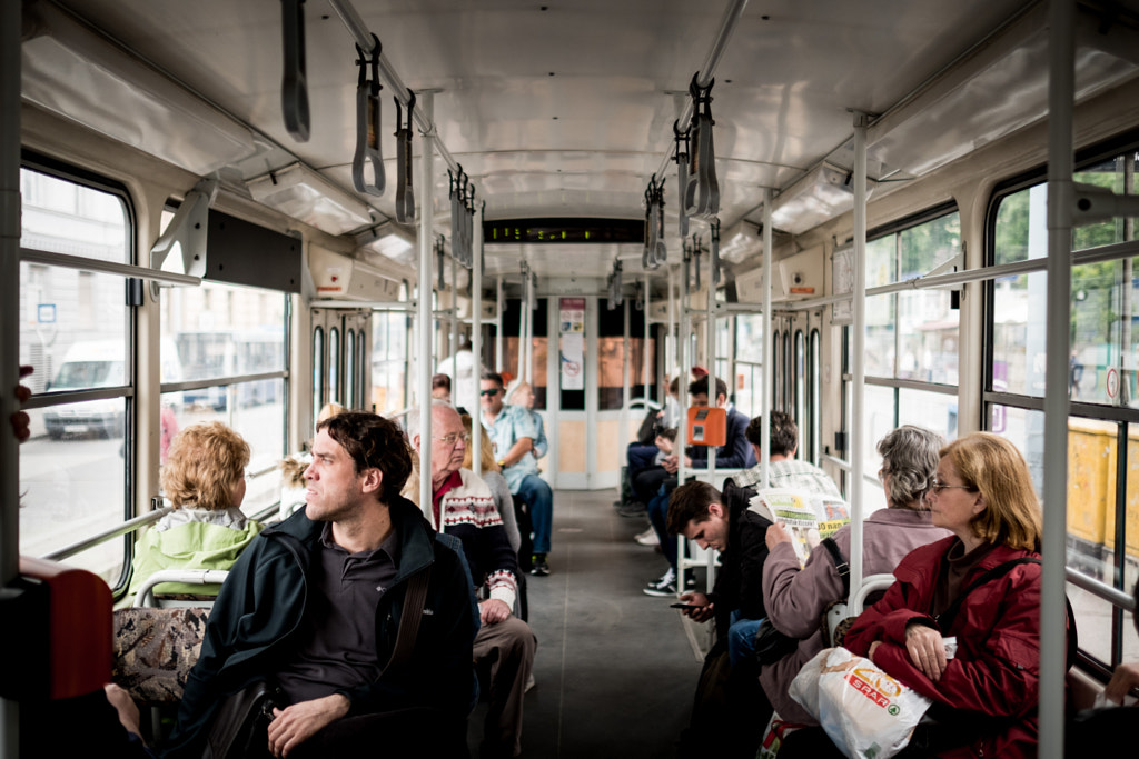 on the tram by Gabor Nagy on 500px.com